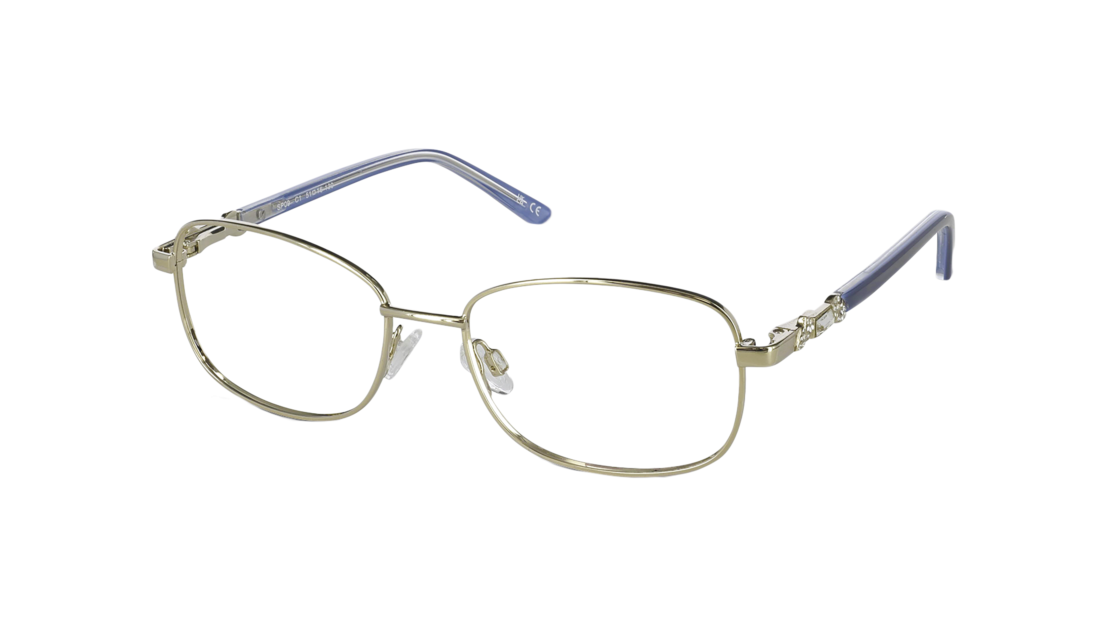 Angle_Left01 Palazzo SP09 (C1) Glasses Transparent / Gold