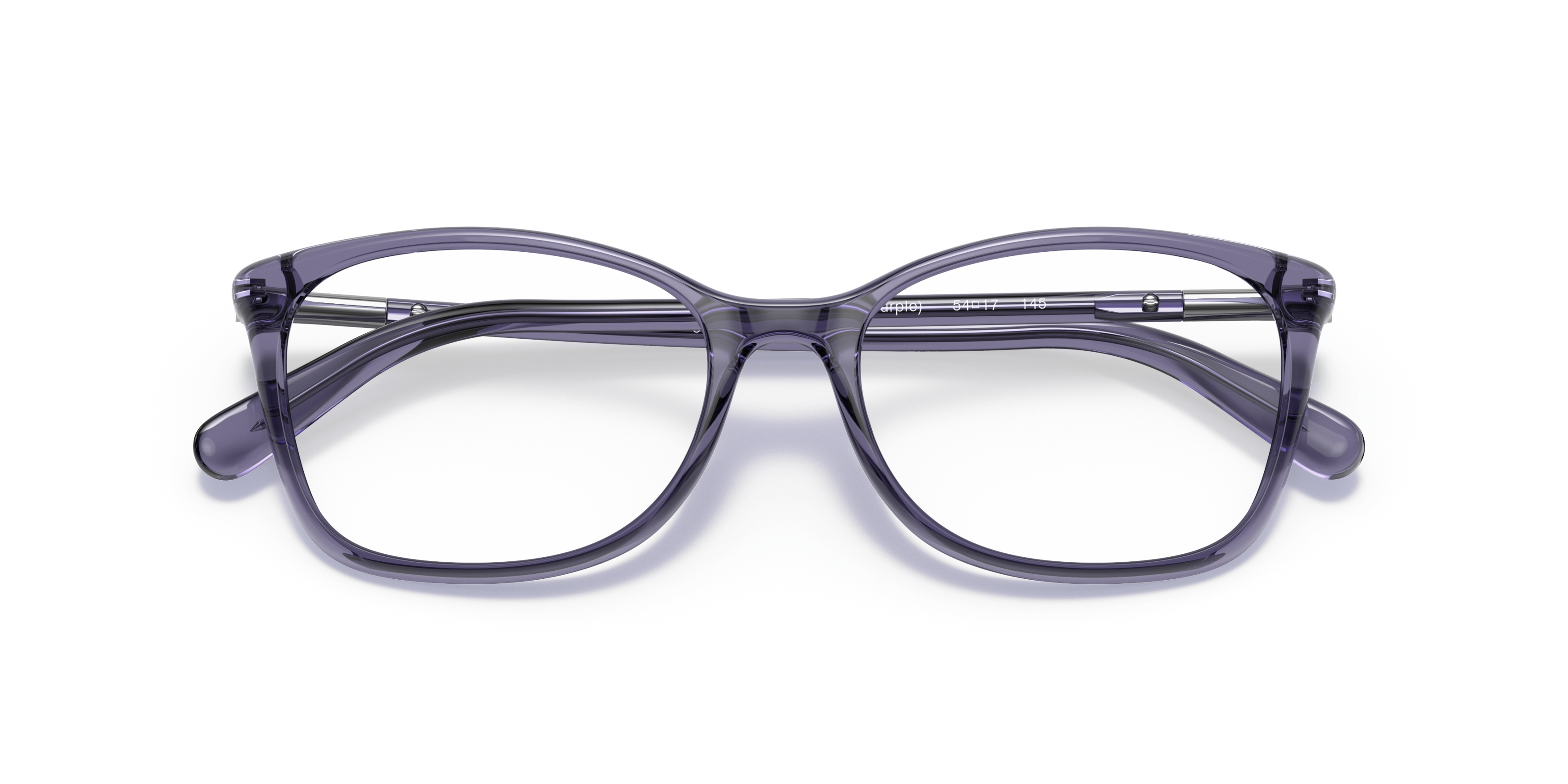 Folded Coach HC 6192U (5665) Glasses Transparent / Transparent, Blue