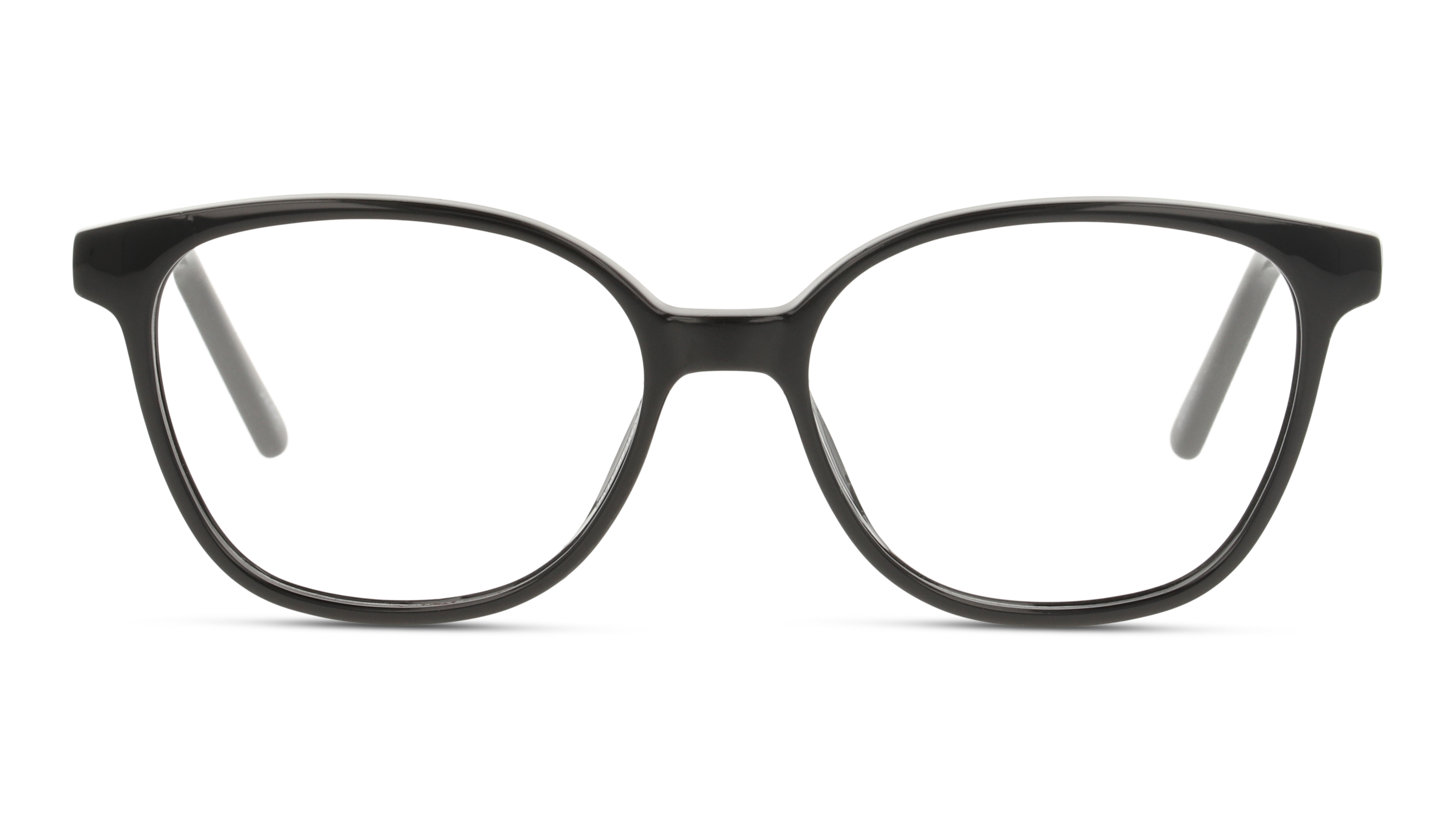 Front Seen SN OJ0001 (BB00) Children's Glasses Transparent / Black