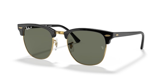 Ray Ban Clubmaster 0RB3016 901/58 Verde  / Negro 