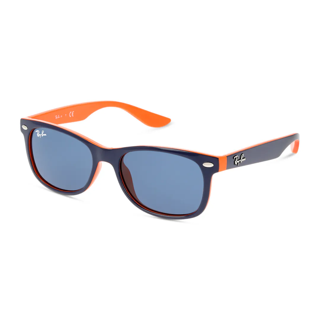 Ray-Ban 9052s RJ9052S Lunettes de Soleil Enfant - Carrée Bleu Orange Ray-Ban 9052s RJ9052S Lunettes de Soleil Enfant - Carrée Bleu Orange