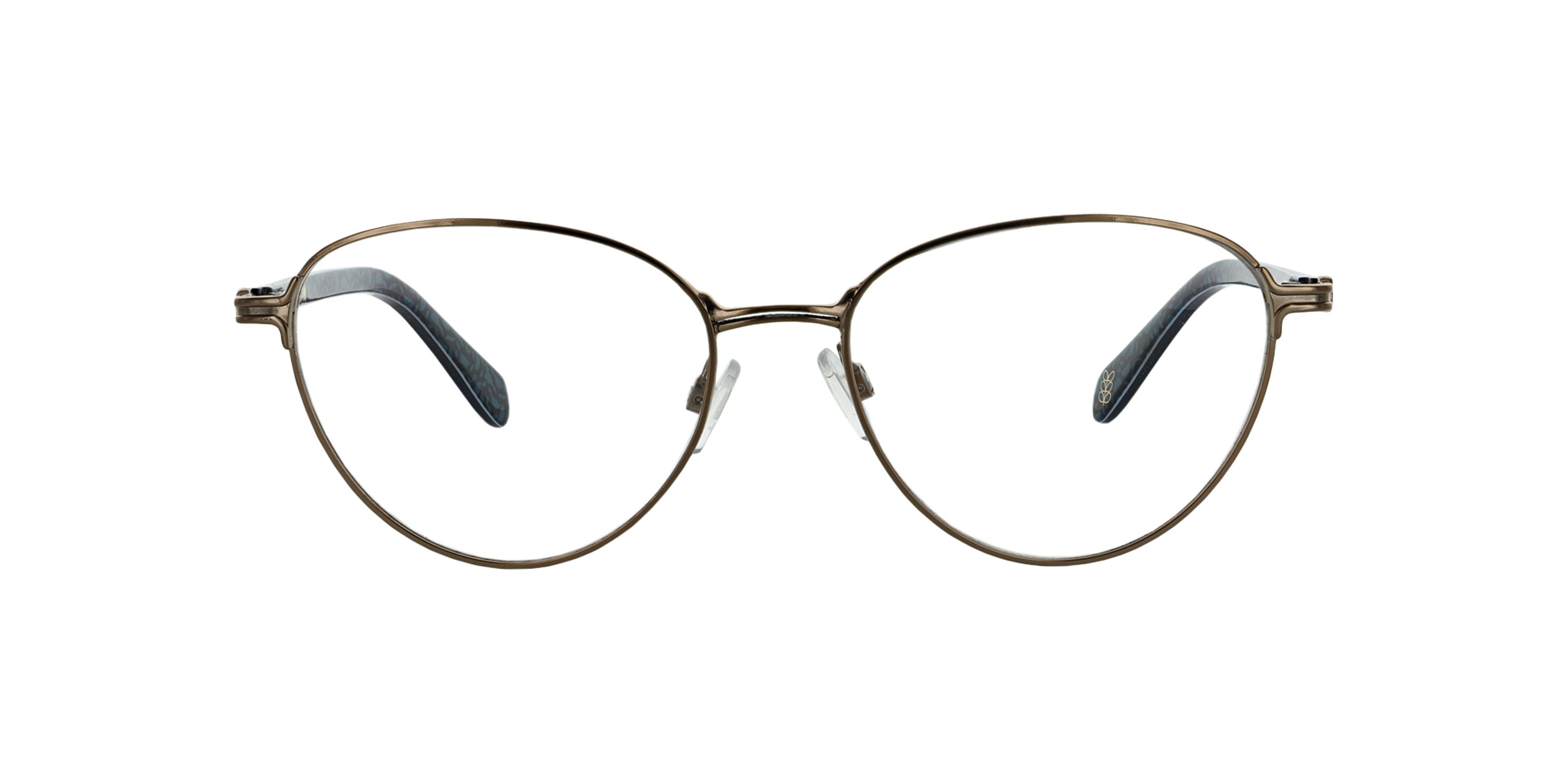 Front Orla Kiely OK 045 (COL1) Glasses Transparent / Gold