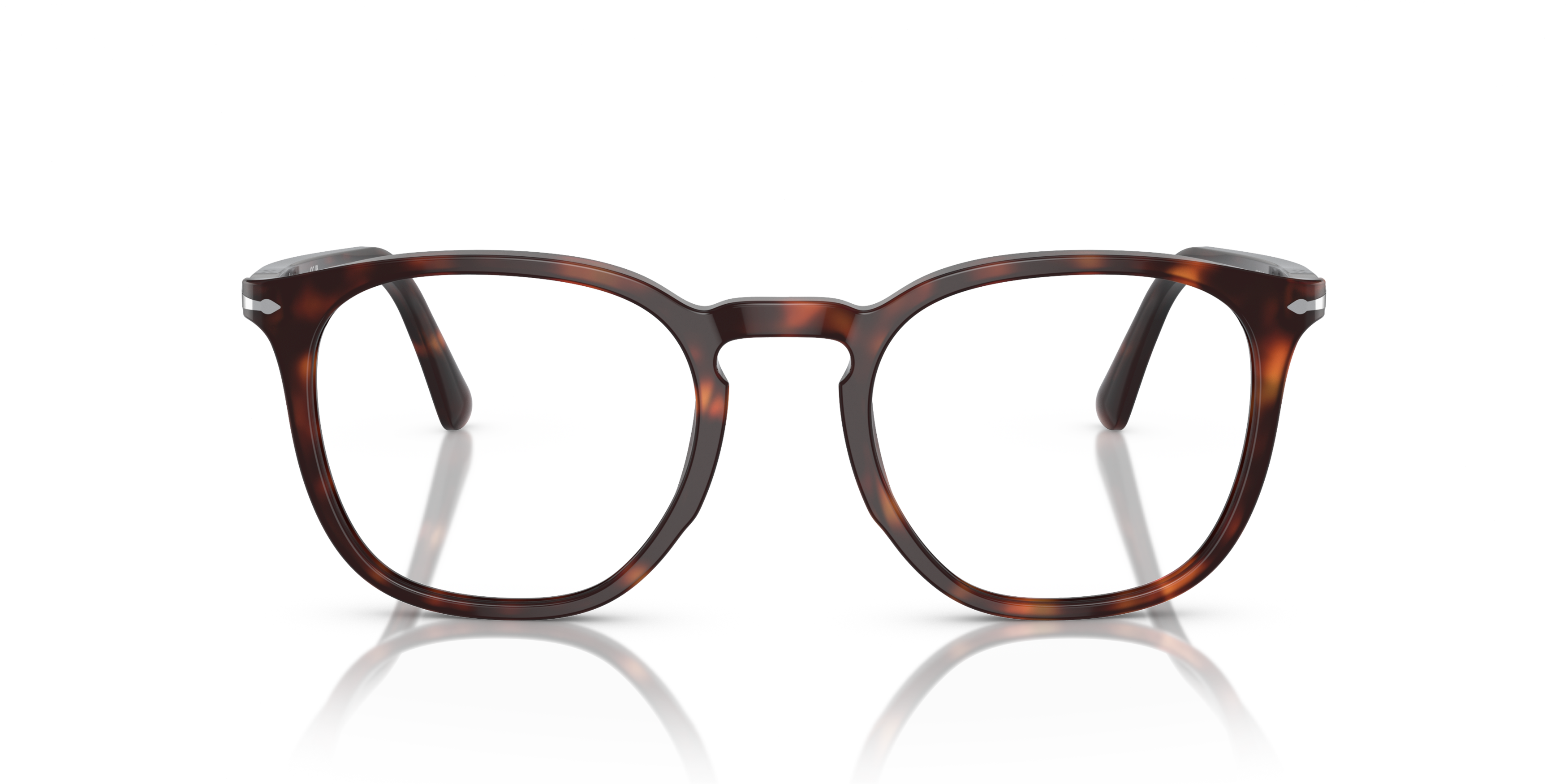 Front Persol PO 3318V Glasses Transparent / Tortoise Shell