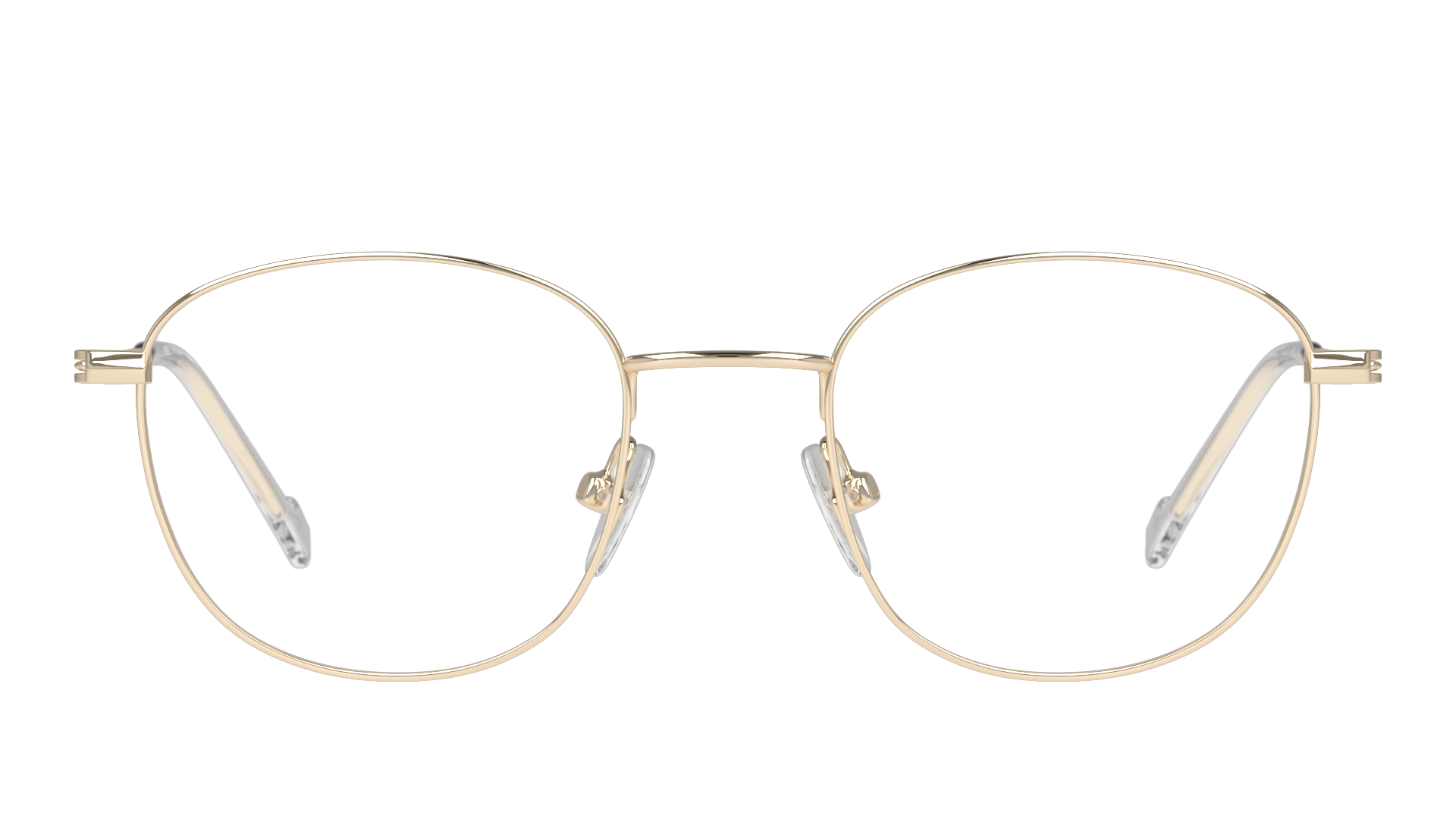 Front Unofficial UNOM0066 (DD00) Glasses Transparent / Gold