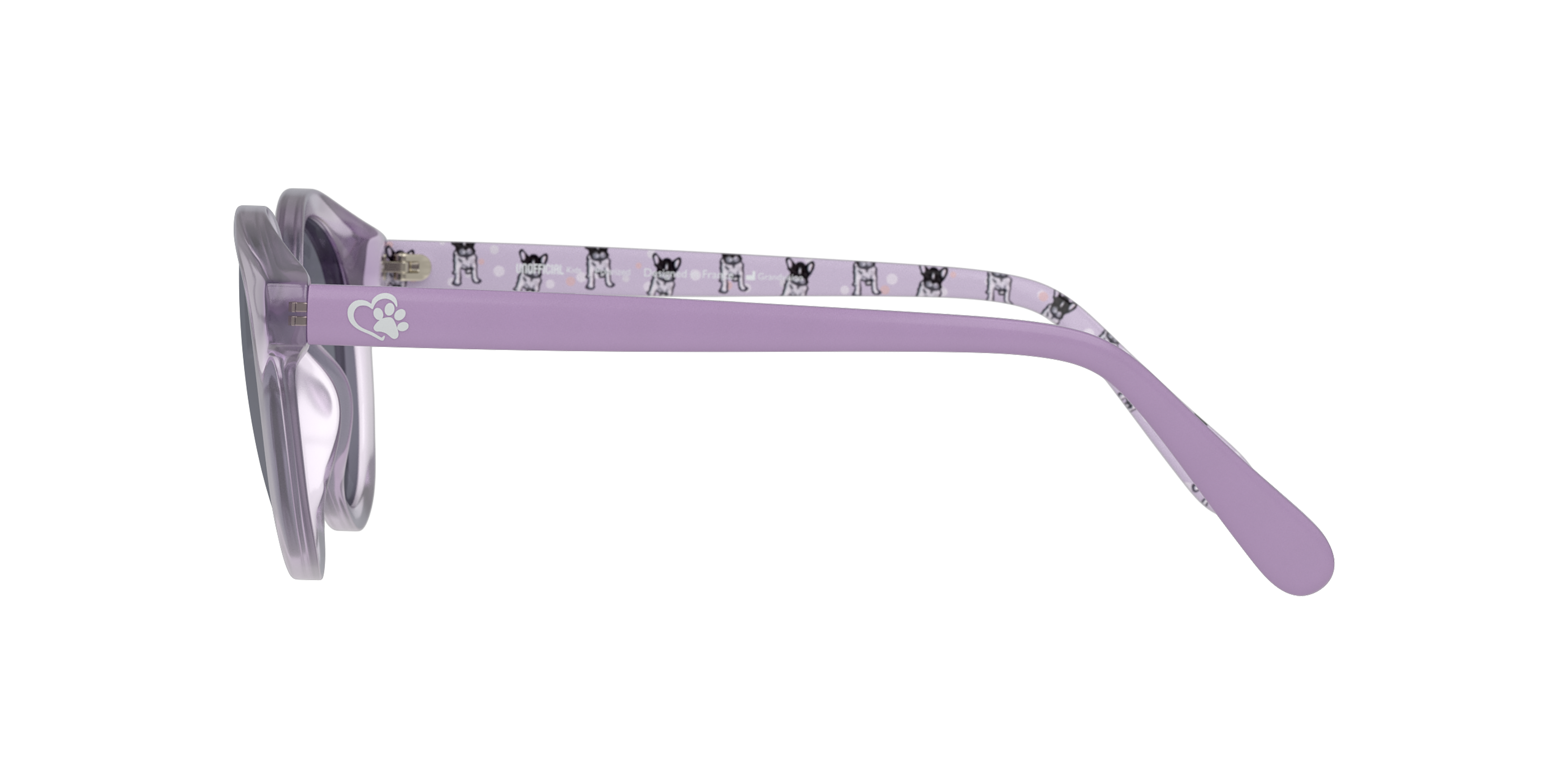 Angle_Left02 Unofficial UNSJ0002P (VVG0) Glasses Grey / Transparent, Purple