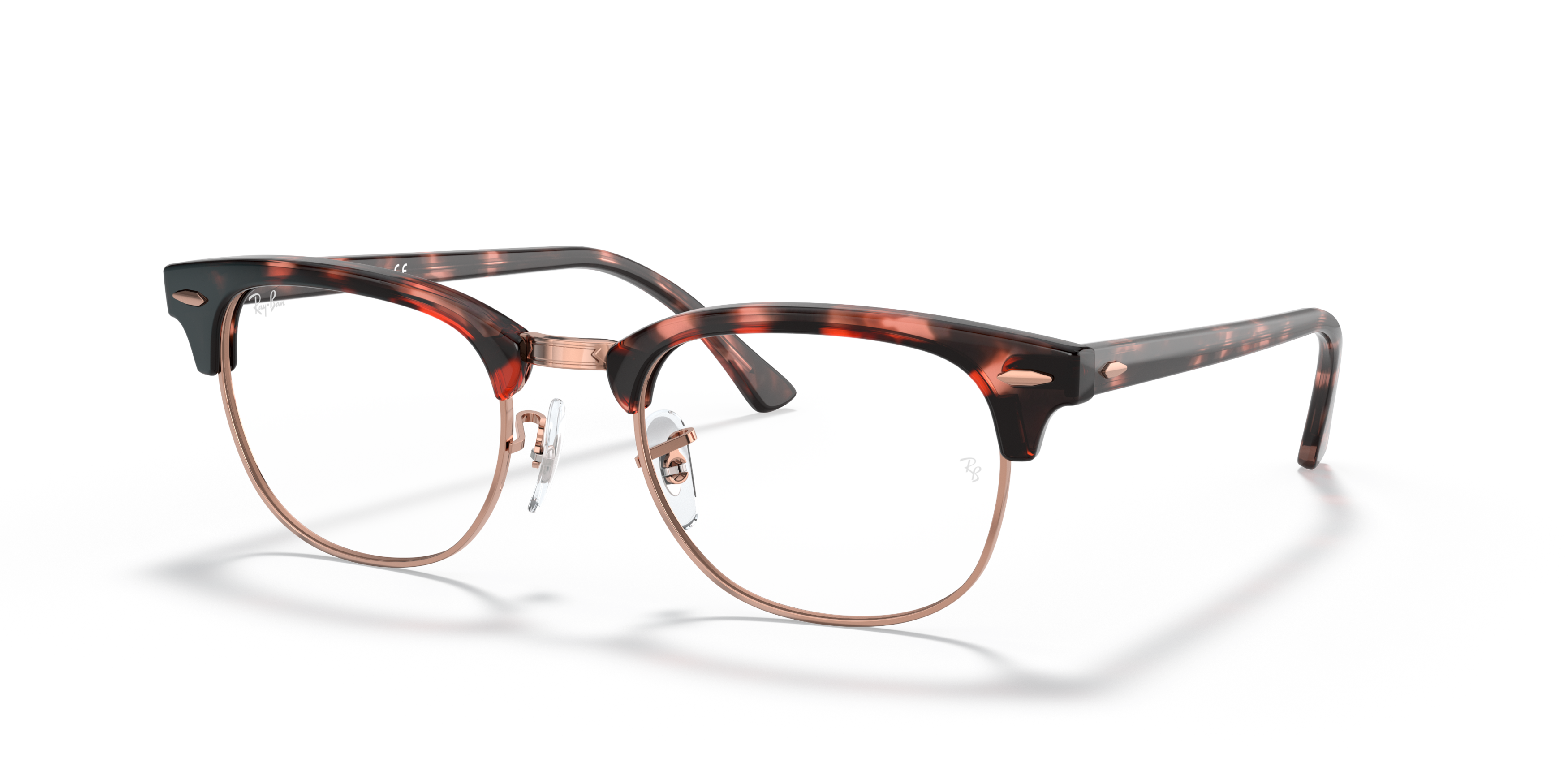 Angle_Left01 Ray-Ban CLUBMASTER RX5154 8118 Roze