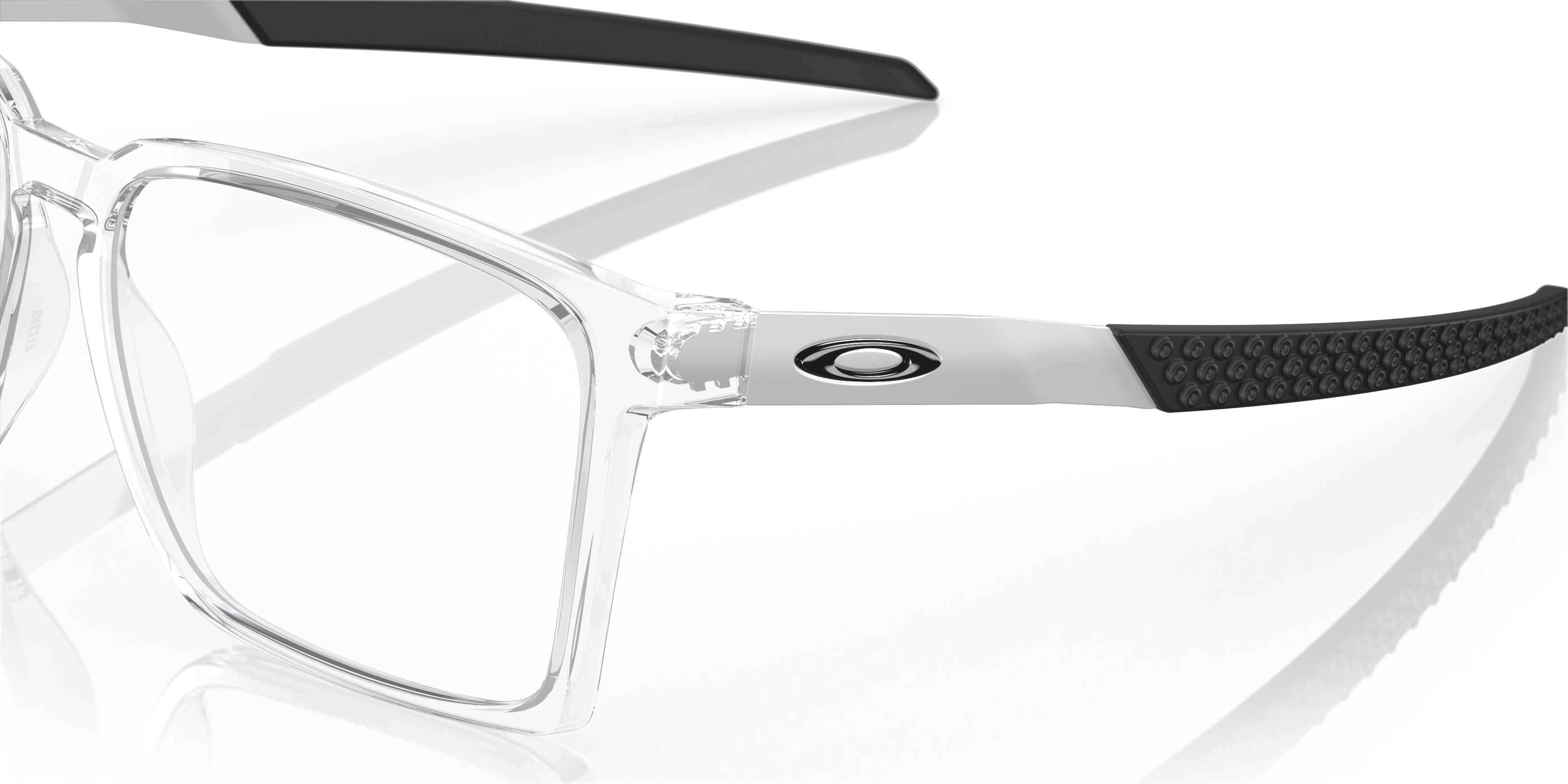 Detail01 Oakley OX 8055 Glasses Transparent / Black
