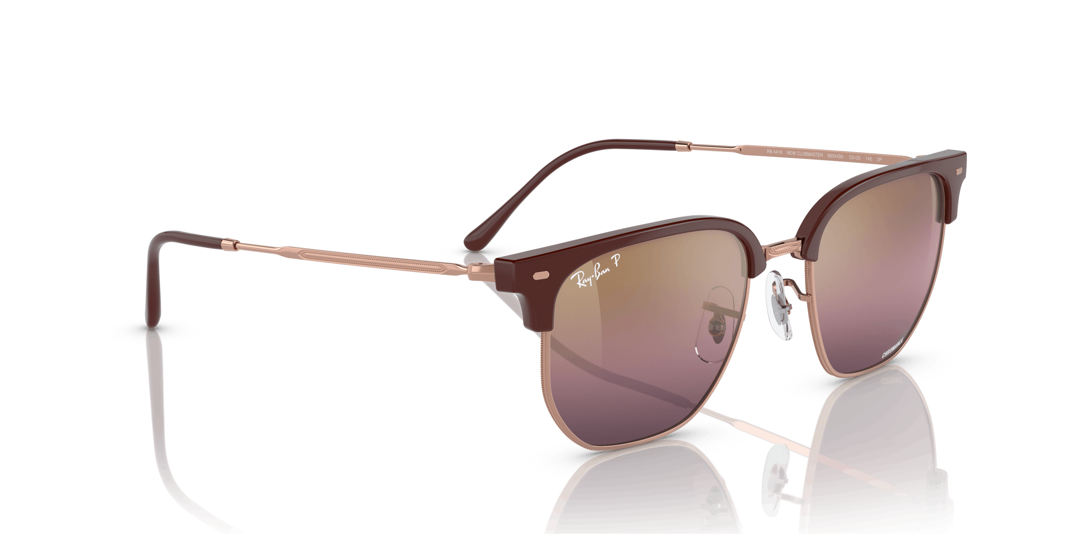Angle_Right01, Ray-Ban NEW CLUBMASTER RB4416 6654G9