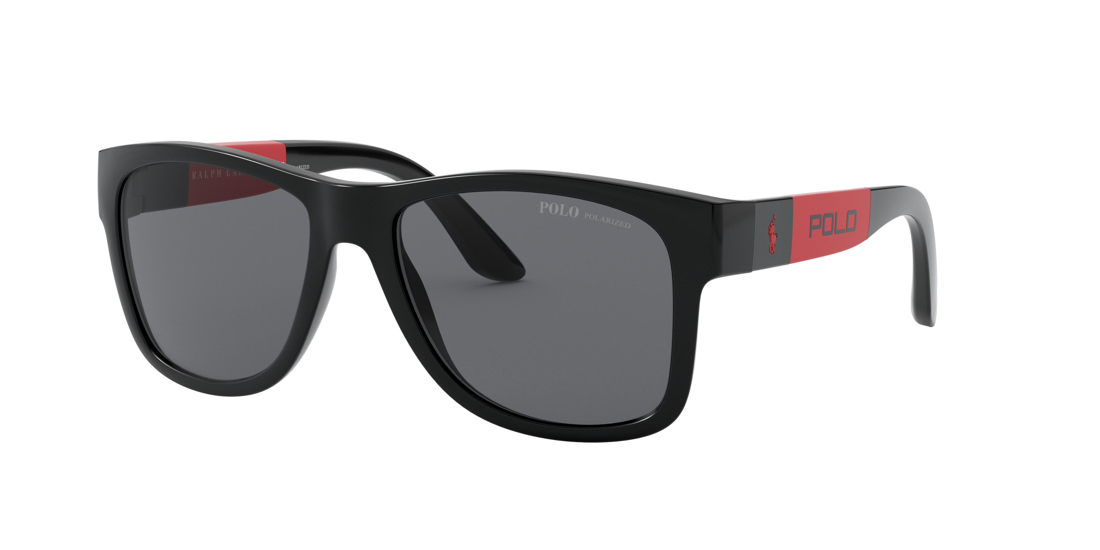 Angle_Left01 Polo Ralph Lauren PH 4162 Sunglasses Grey / Black