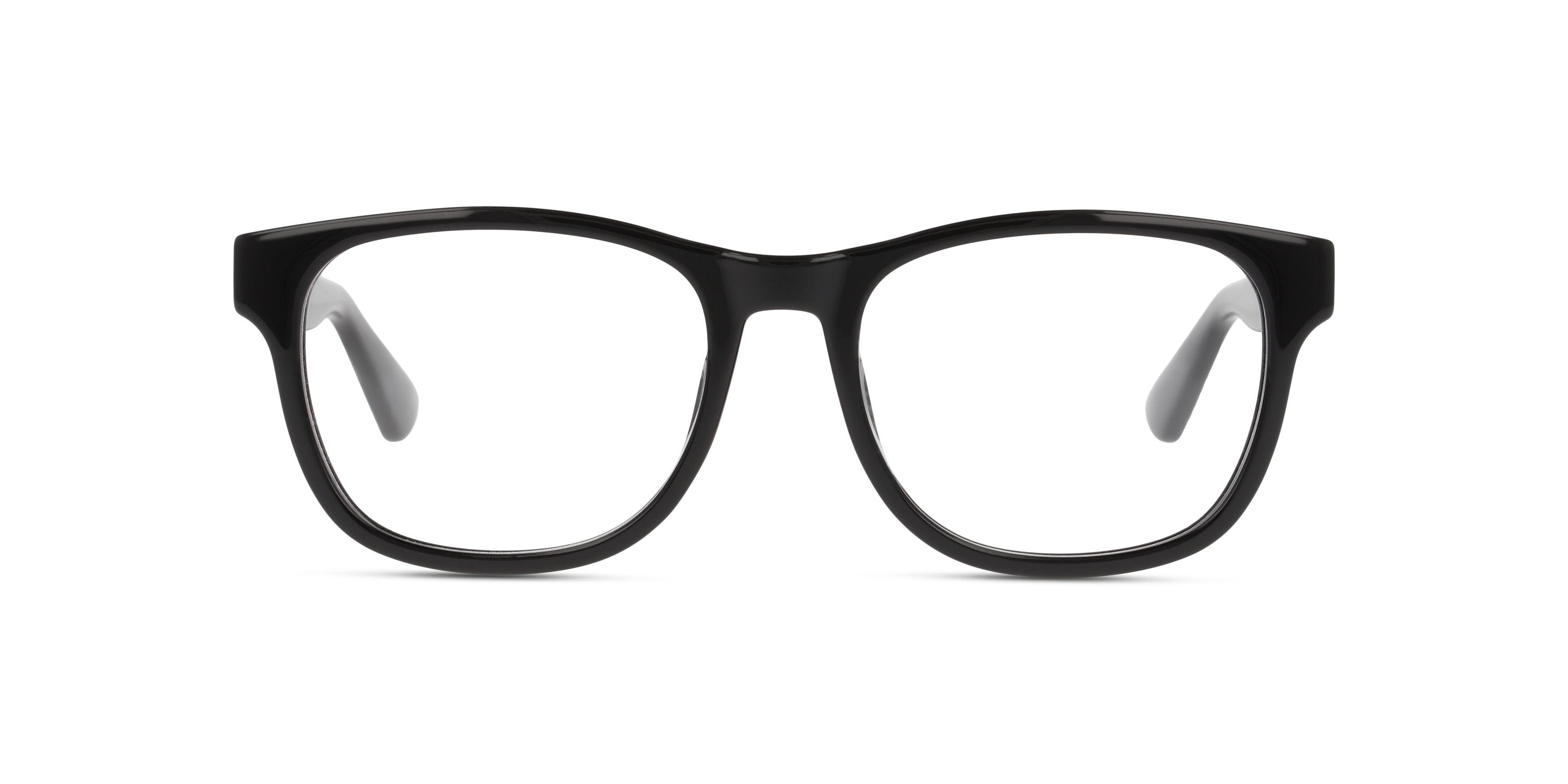 Front Gucci GG 1344O (001) Glasses Transparent / Beige