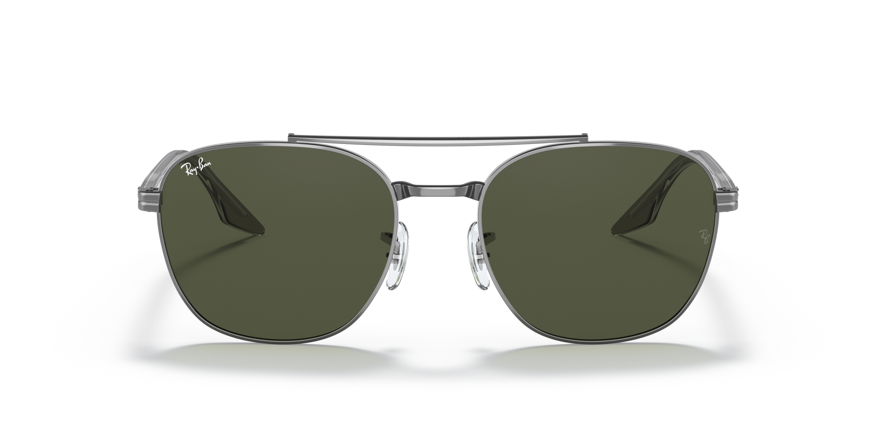 Front Ray-Ban RB 3688 (004/31) Sunglasses Green / Grey