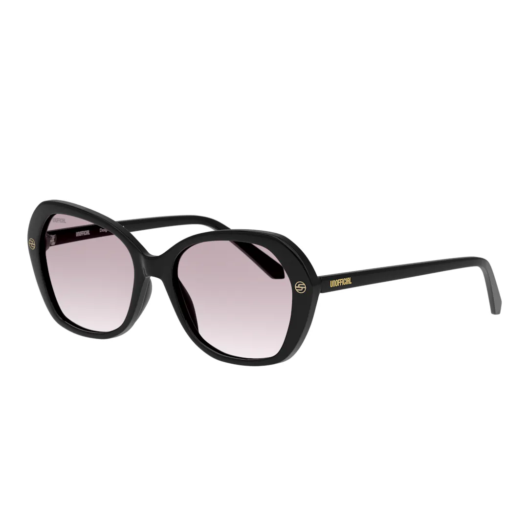 Unofficial UNSF0163 Lunettes de Soleil Femme - Cateye Noir Unofficial UNSF0163 Lunettes de Soleil Femme - Cateye Noir