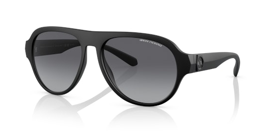 Armani Exchange AX 4126SU (8078T3) Sunglasses Grey / Black