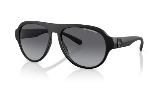 Armani Exchange AX 4126SU (8078T3) Sunglasses Grey / Black