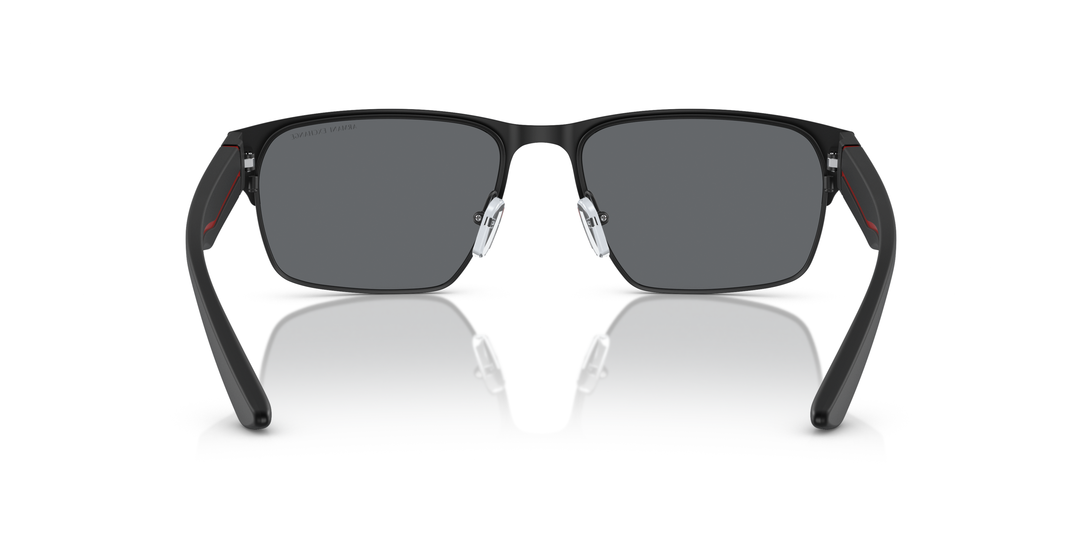 Detail02 Armani Exchange AX 2046S (60006G) Sunglasses Silver / Black