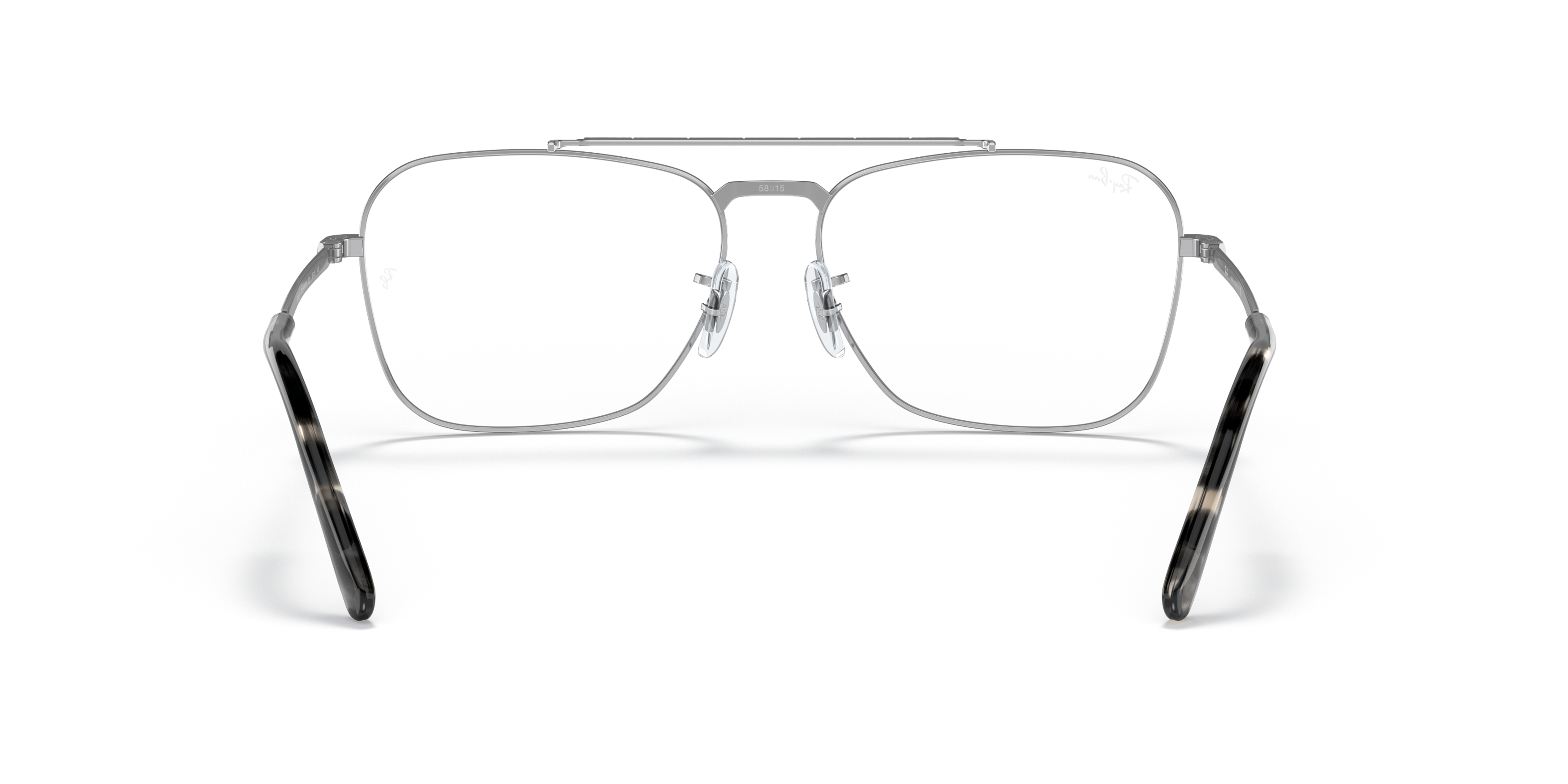 Detail02 Ray-Ban RX 3636V Glasses Transparent / Grey