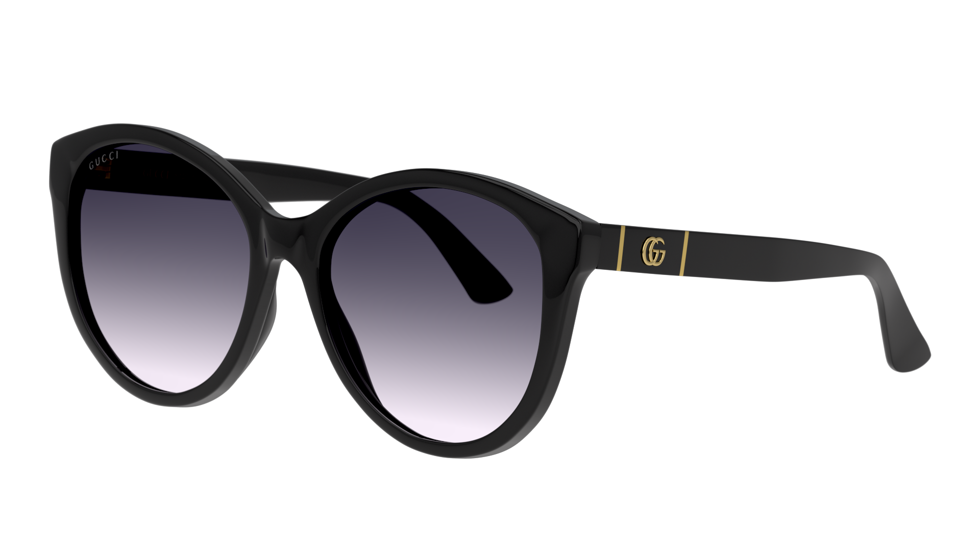 Angle_Left01 Gucci GG 0631S (001) Sunglasses Grey / Black