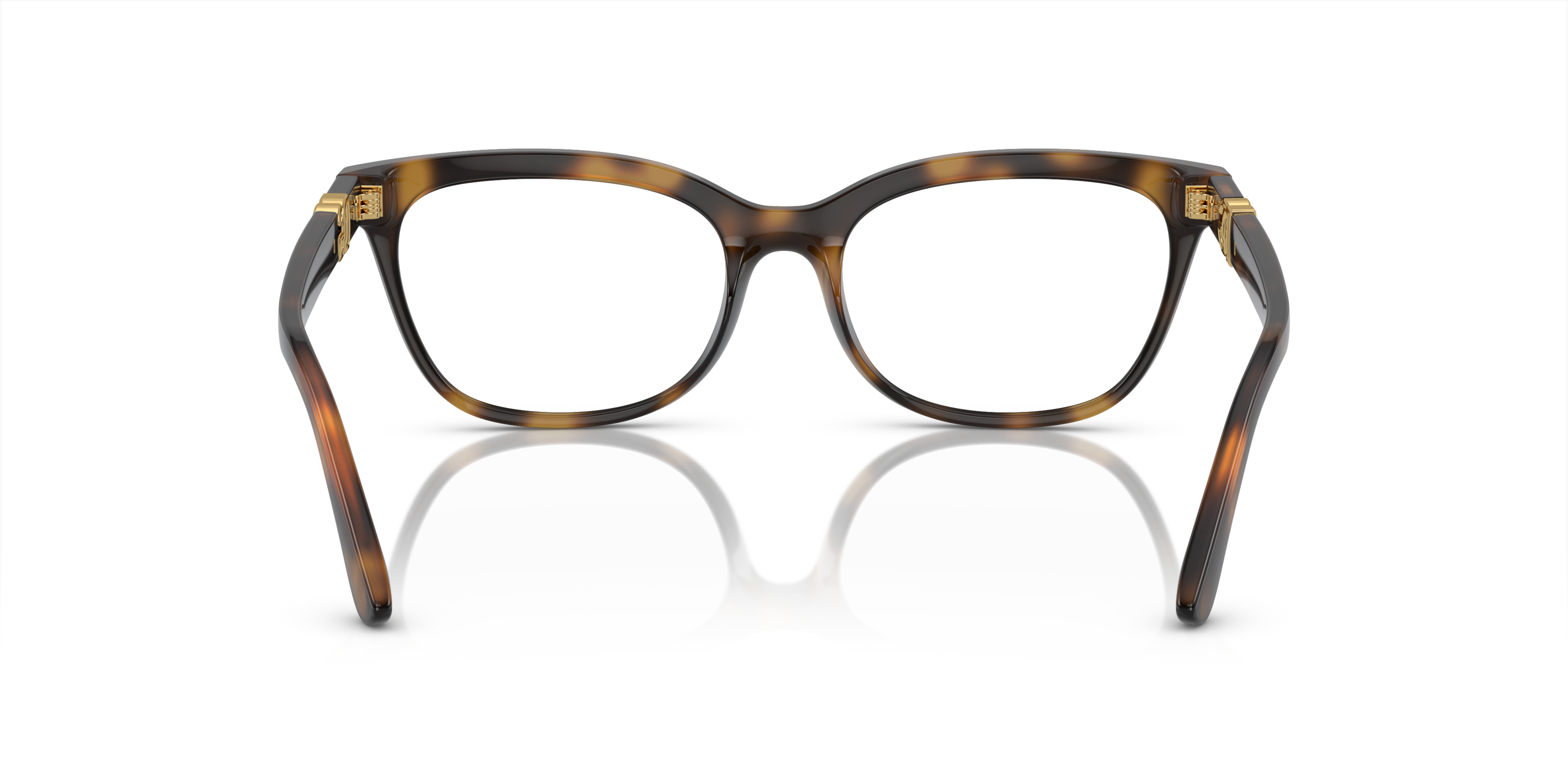 Detail02 Dolce & Gabbana DG 5106 Glasses Transparent / Havana
