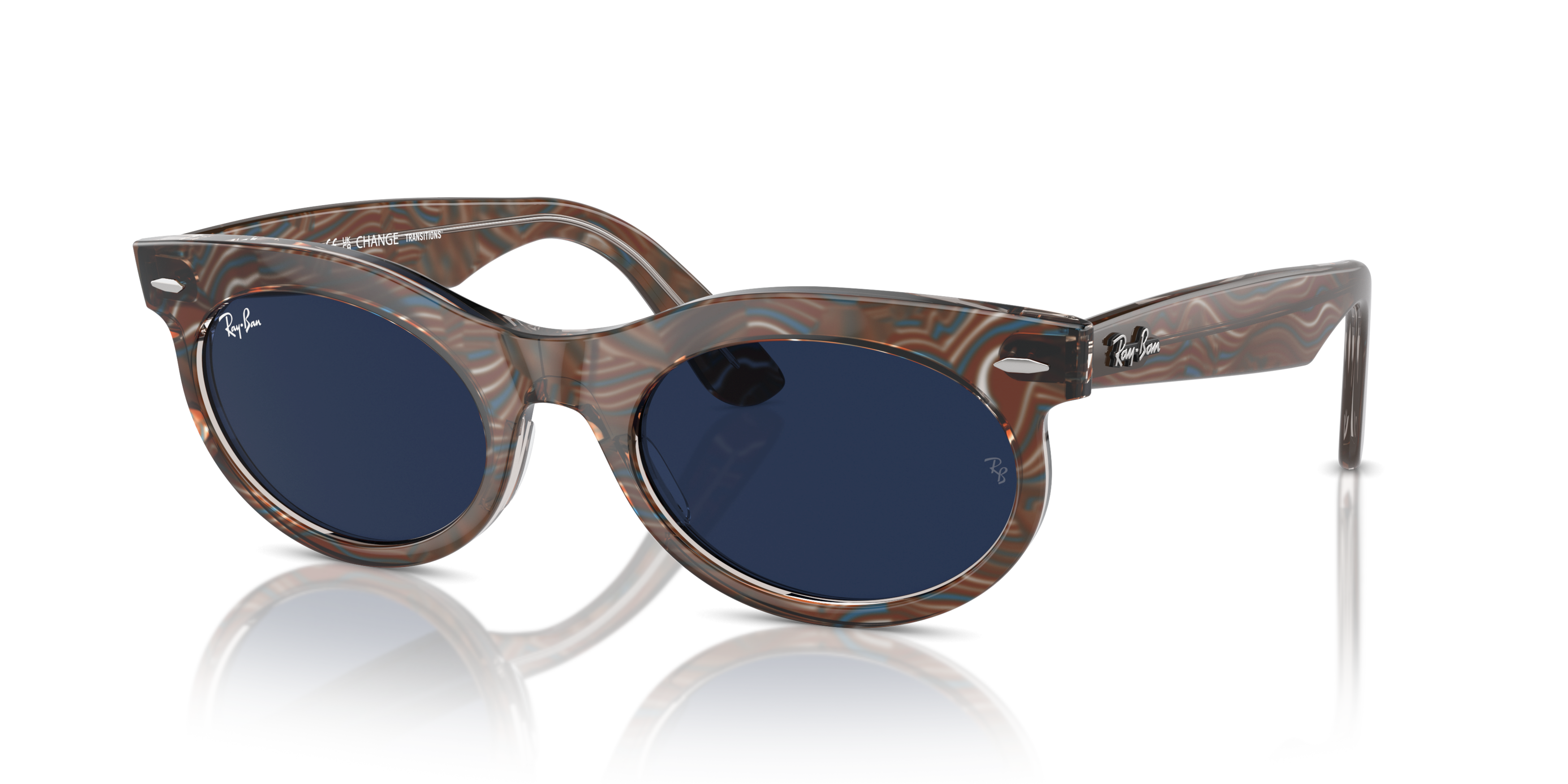 [products.image.detail05] Ray-Ban Wayfarer Oval Change RB2242 1383GG Solglasögon