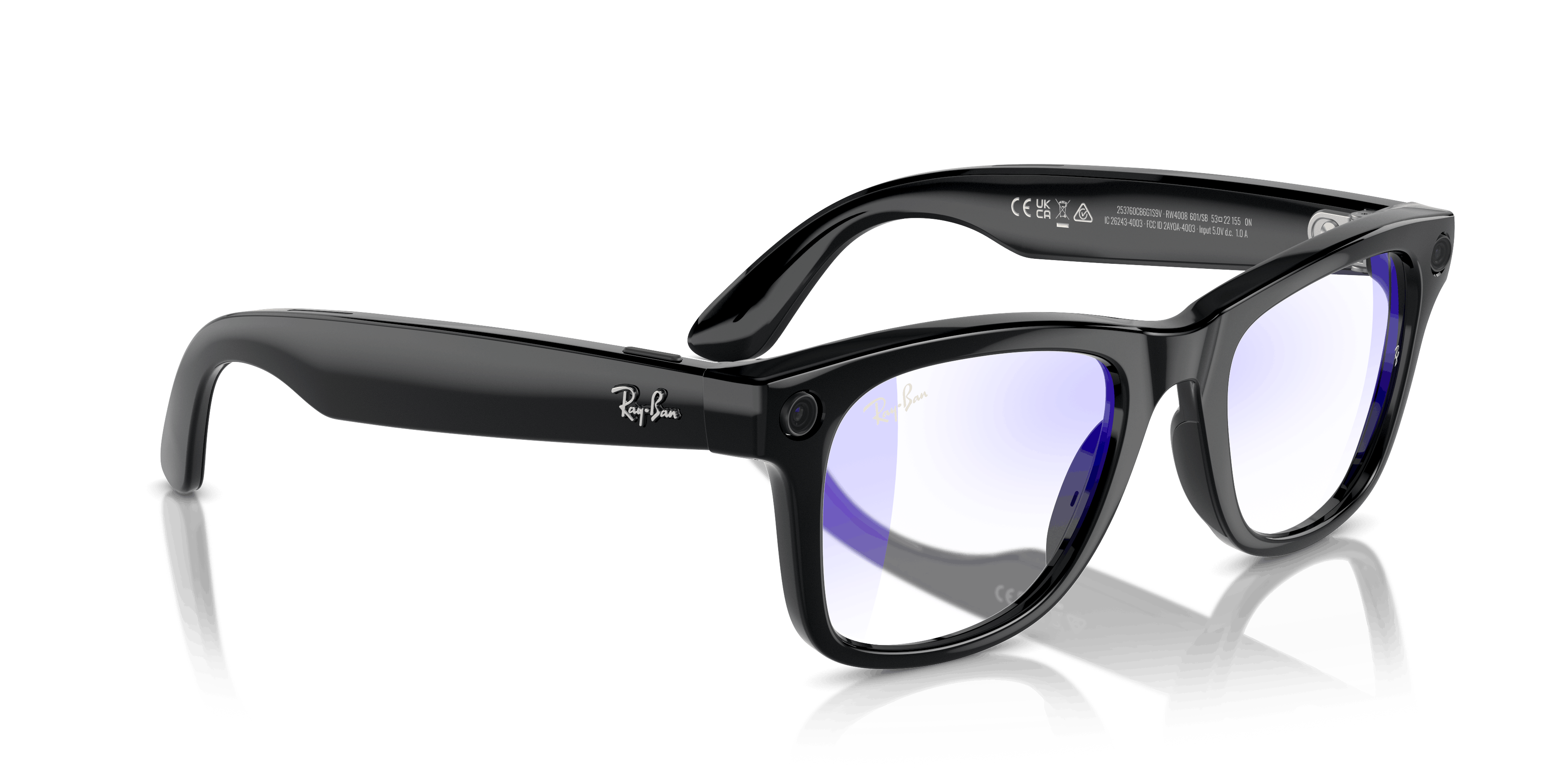 Angle_Right01, Ray-Ban Meta Wayfarer RW 4008