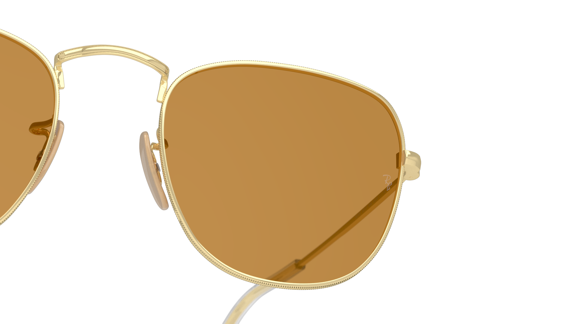 Detail01 Ray-Ban FRANK LEGEND RB3857 919631 Verde / Oro