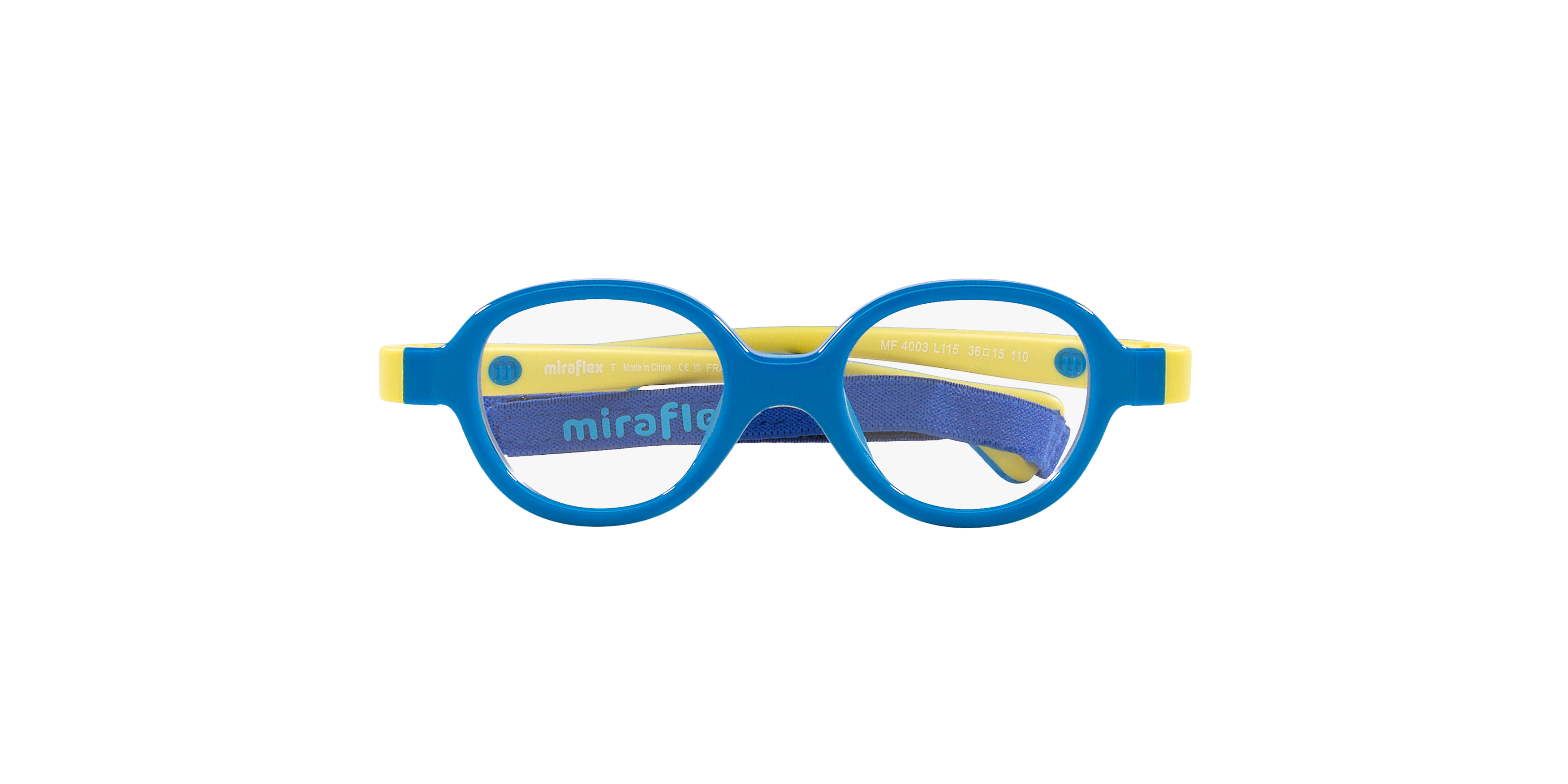 Front Miraflex MF 4003 Children's Glasses Transparent / Transparent, Pink