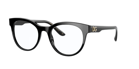 Dolce & Gabbana 0DG3334 5220 Glasögonbåge Svart