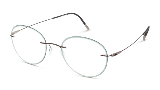 Silhouette 5500 (6140) Glasses Transparent / Green