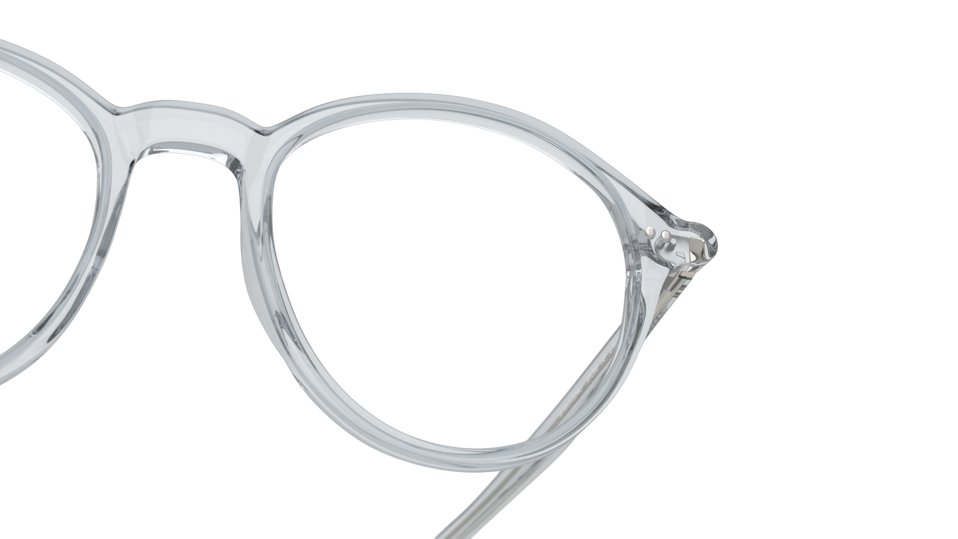 Detail01 Unofficial UNOM0185 Glasses Transparent / Transparent, Grey