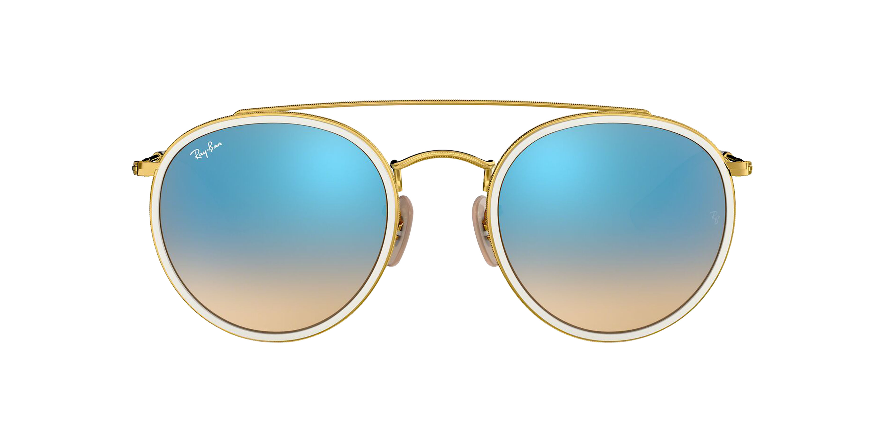 [products.image.front] Ray-Ban Round Double Bridge RB3647N 001/4O