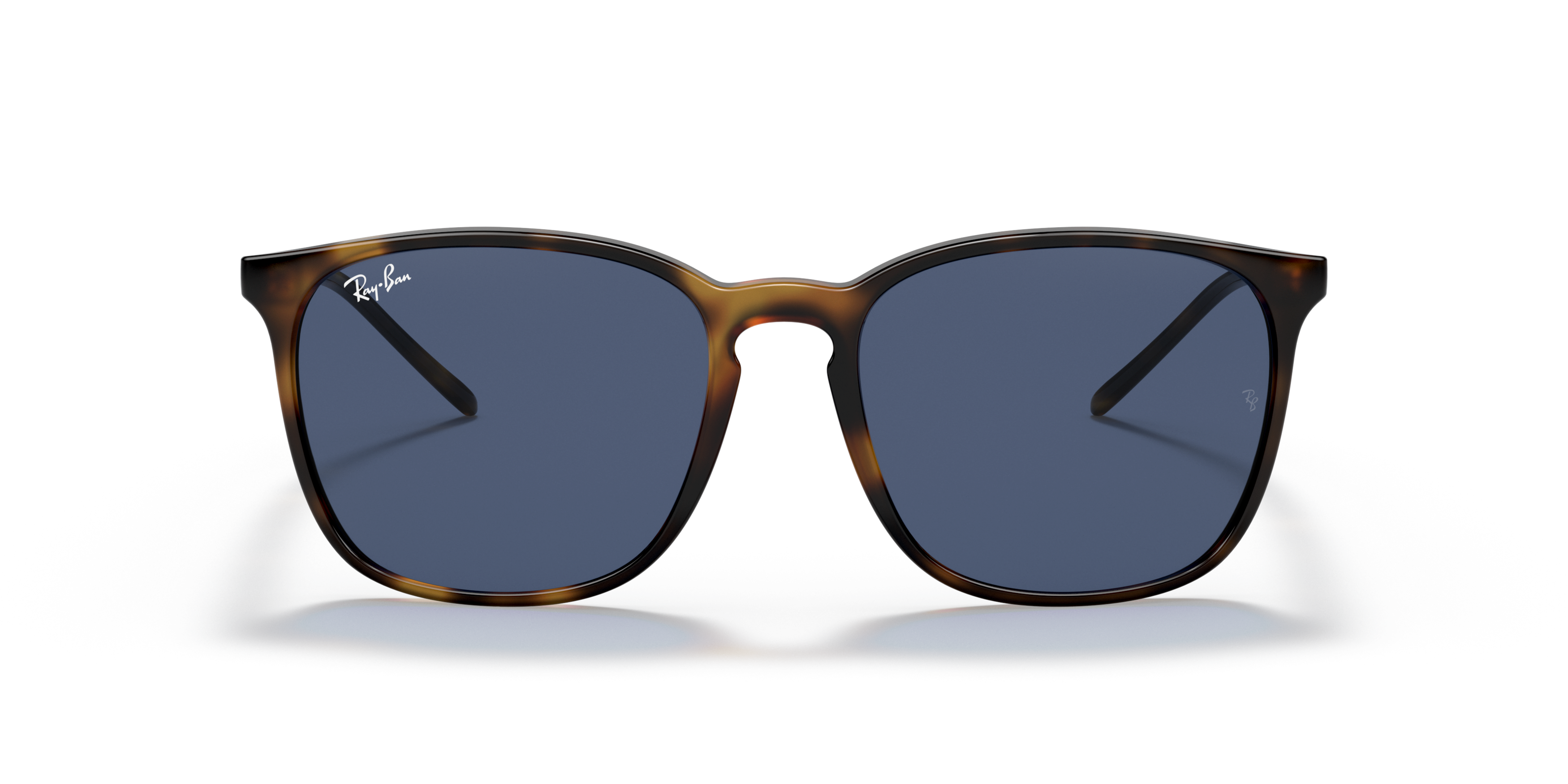 Front Ray-Ban RB 4387 (710/80) Sunglasses Blue / Havana