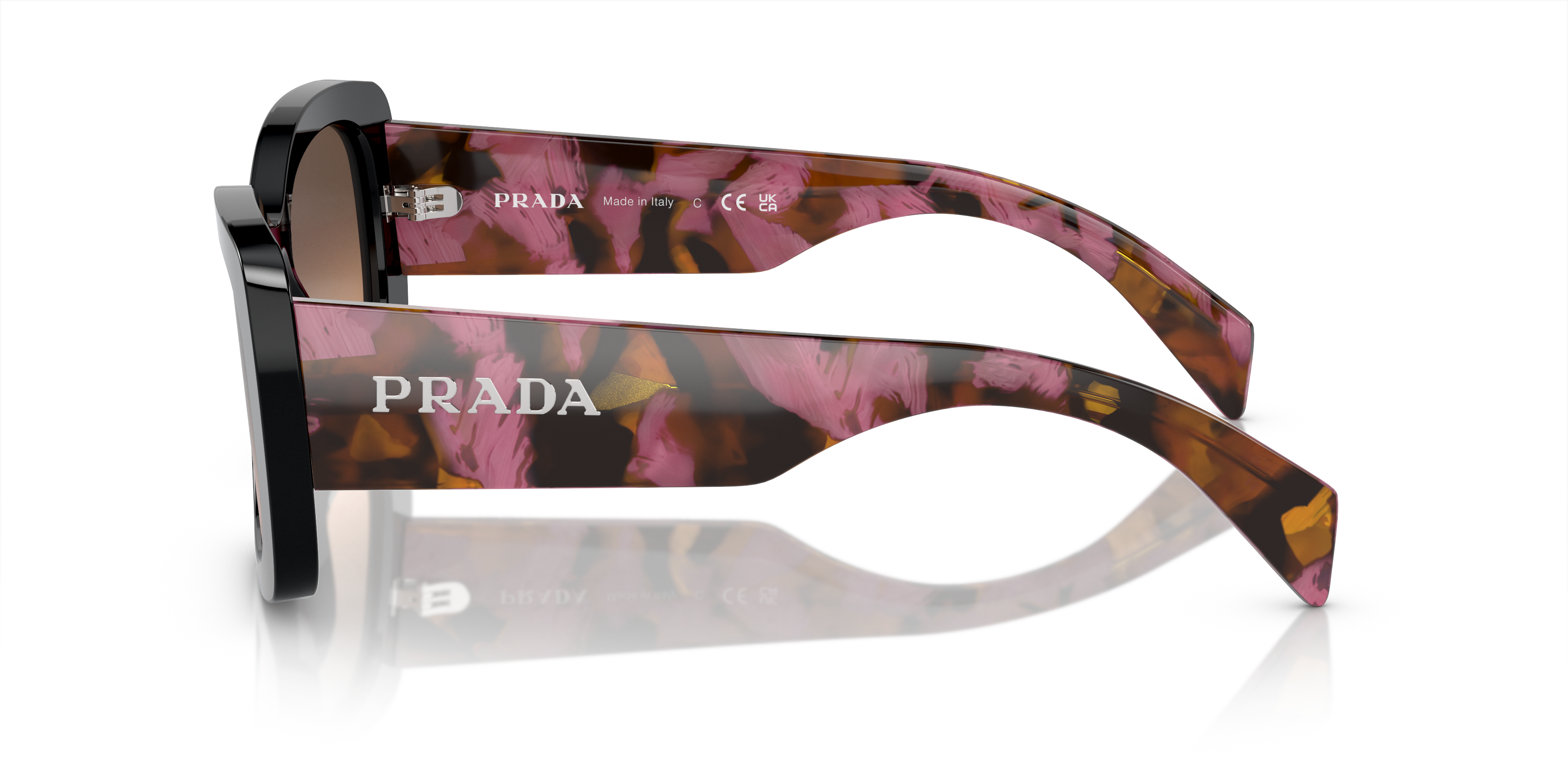 [products.image.angle_left02] Prada PR A08S Sunglasses