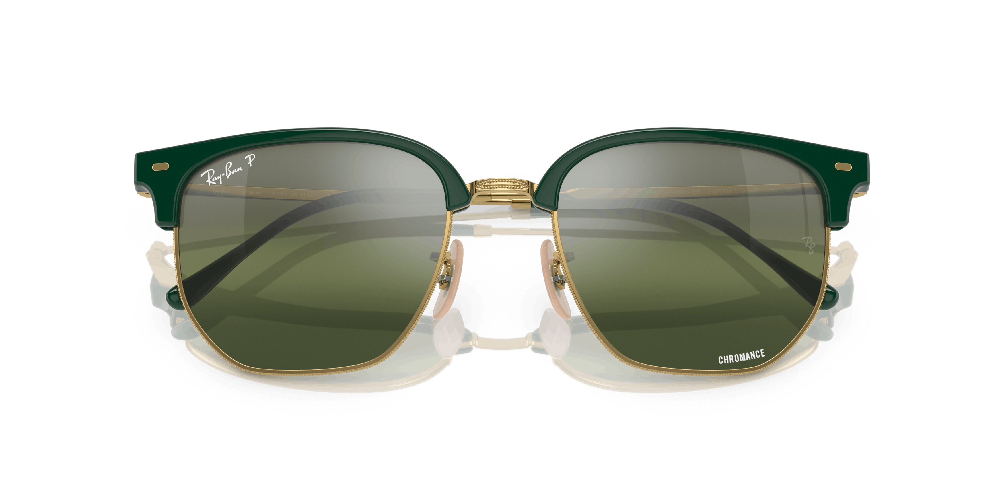 Folded, Ray-Ban NEW CLUBMASTER RB4416 6655G4