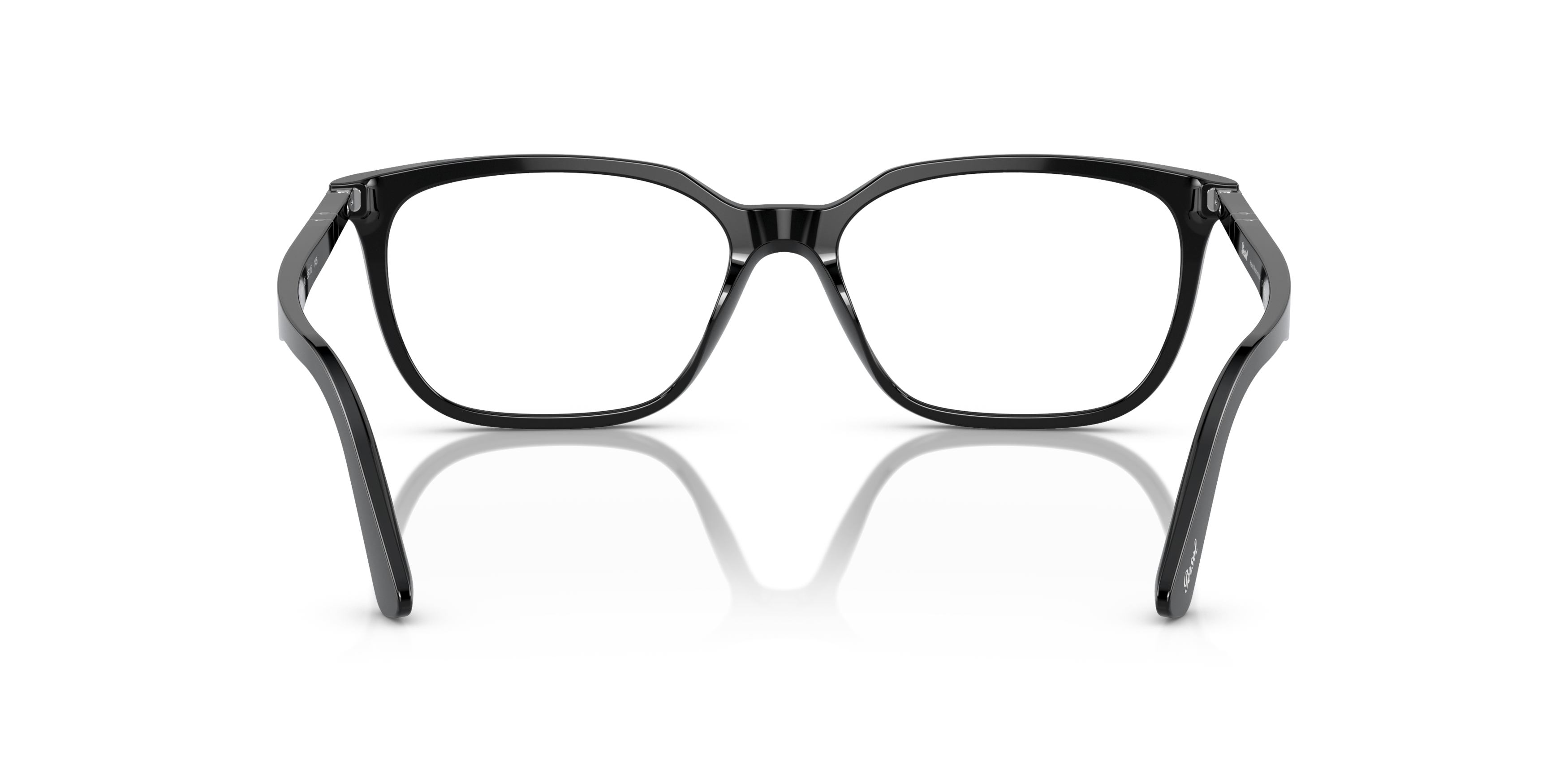 Detail02 Persol PO 3298V (95) Glasses Transparent / Black