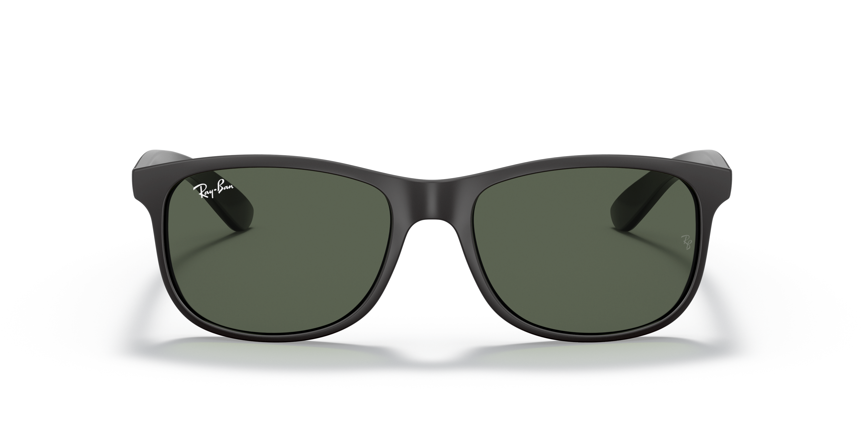Front Ray-Ban Andy RB 4202 Sunglasses Green / Black