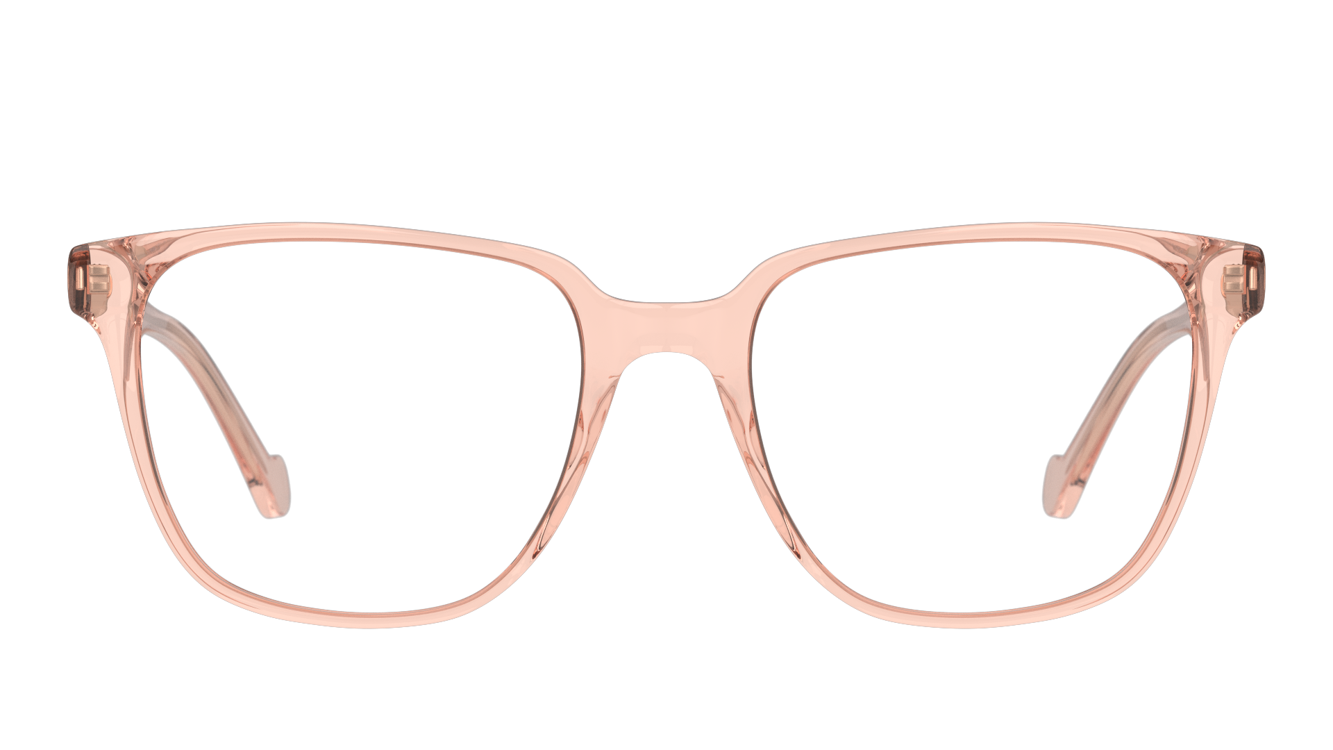 Front Unofficial UN OT0137 Children's Glasses Transparent / Pink