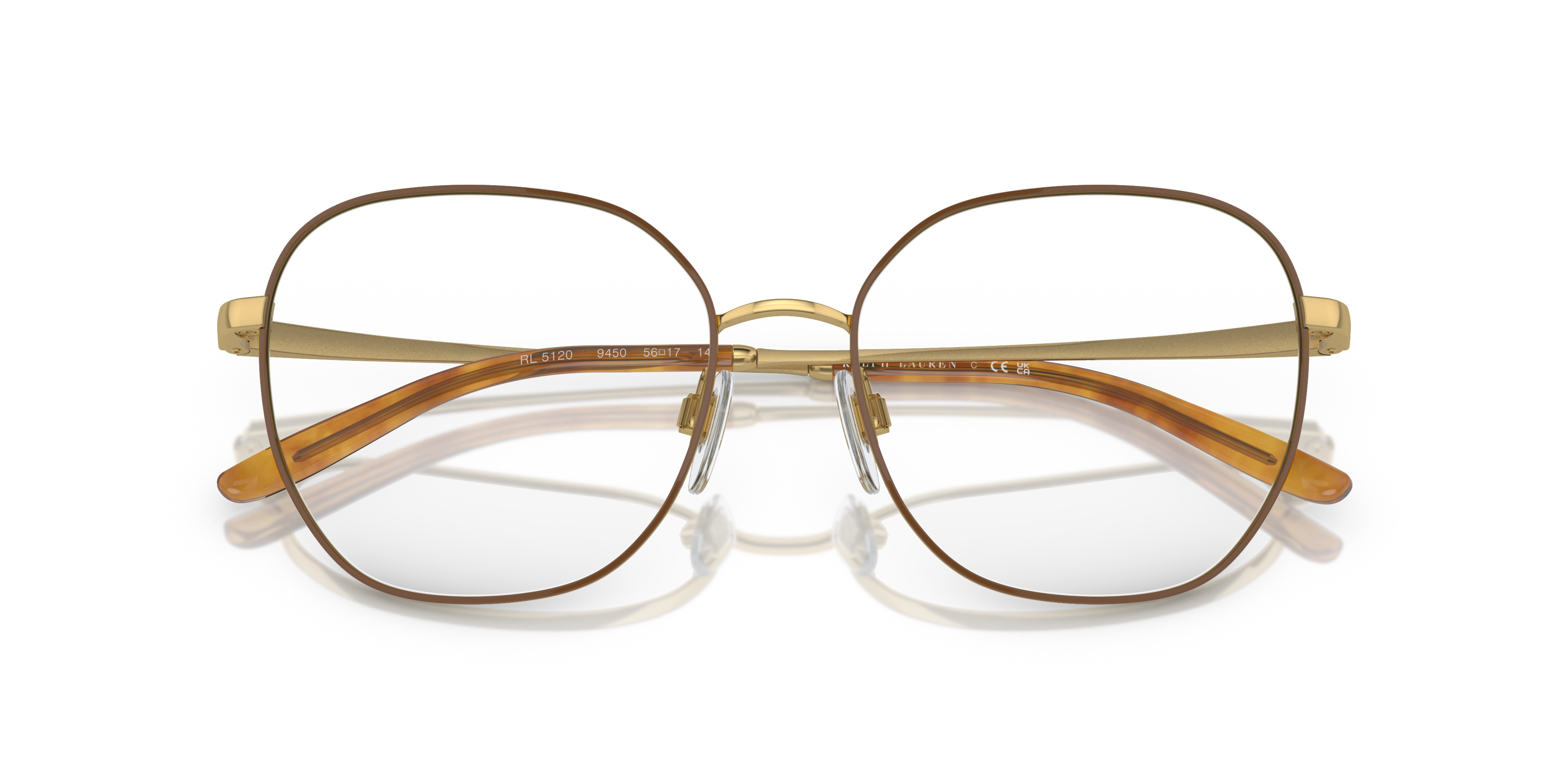 Folded Ralph Lauren RL 5120 (9450) Glasses Transparent / Brown