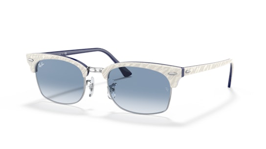 Ray-Ban Clubmaster Square RB3916 13113F Blauw / Grijs, Blauw