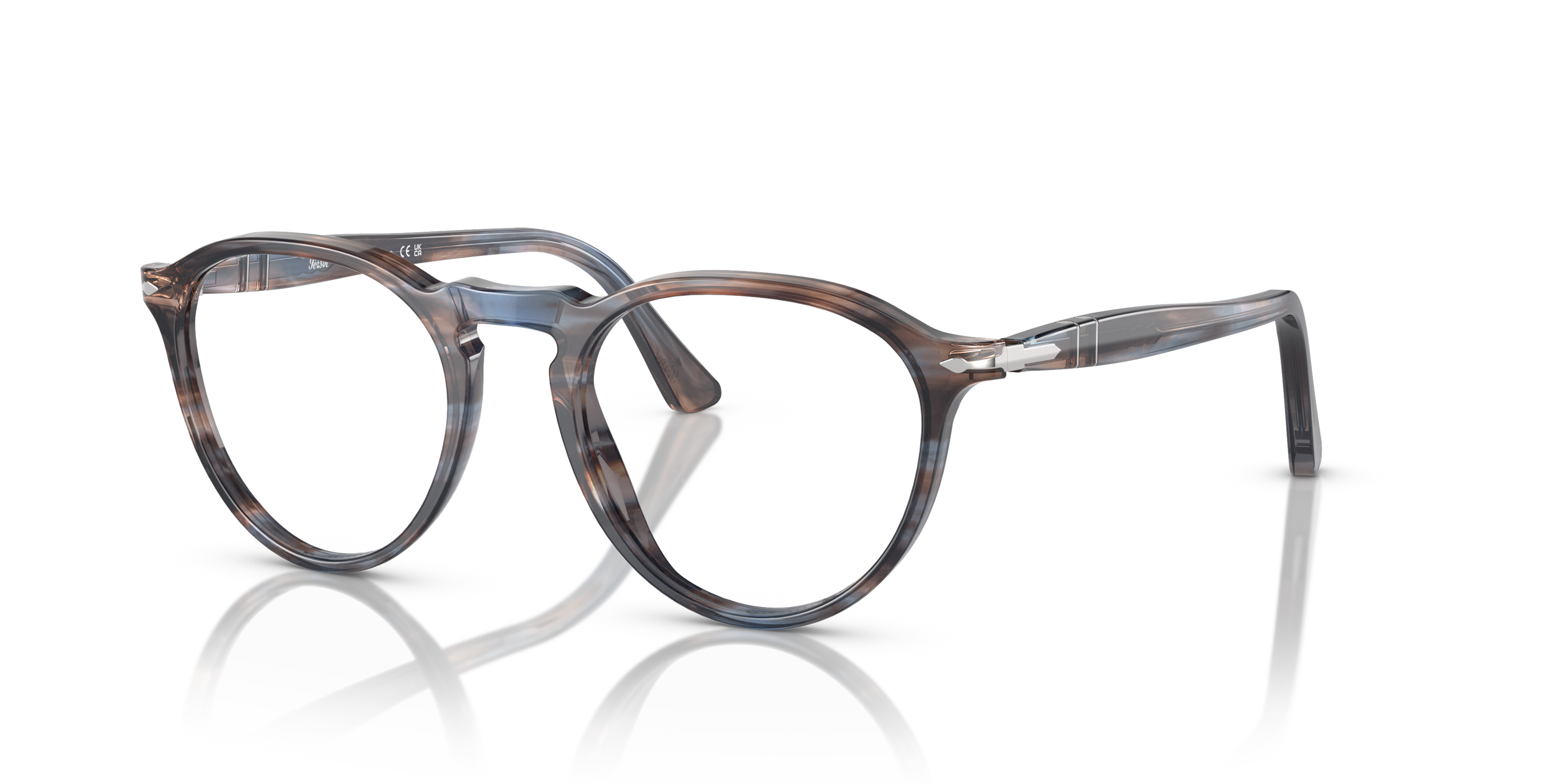 Angle_Left01 Persol PO 3286V Glasses Transparent / Black