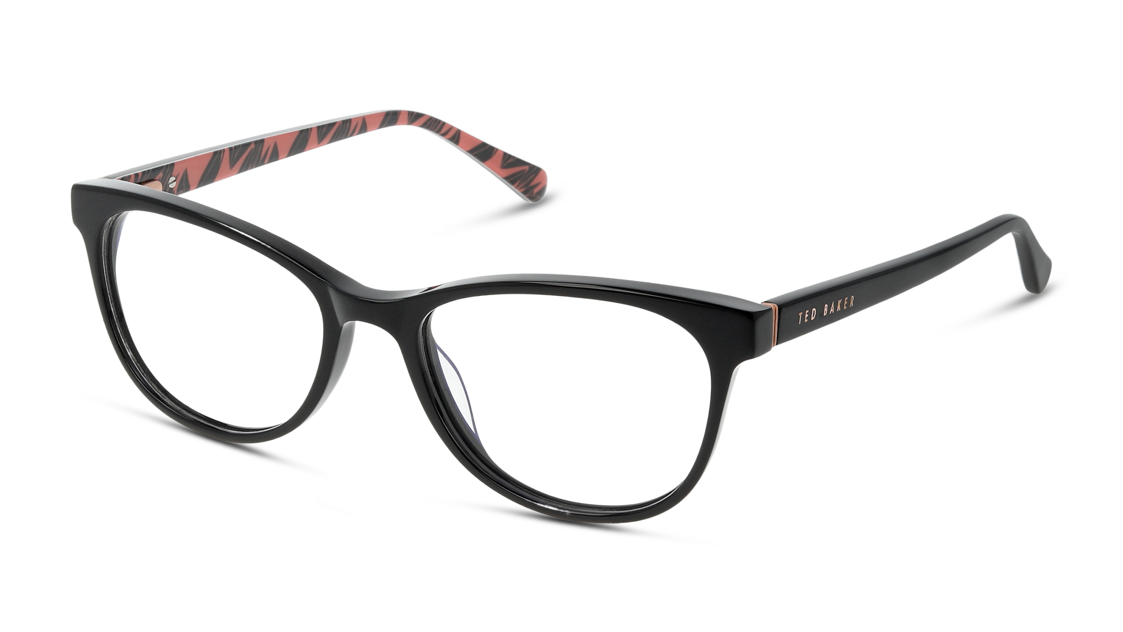 Angle_Left01 Ted Baker TB 9188 (001) Glasses Transparent / Black