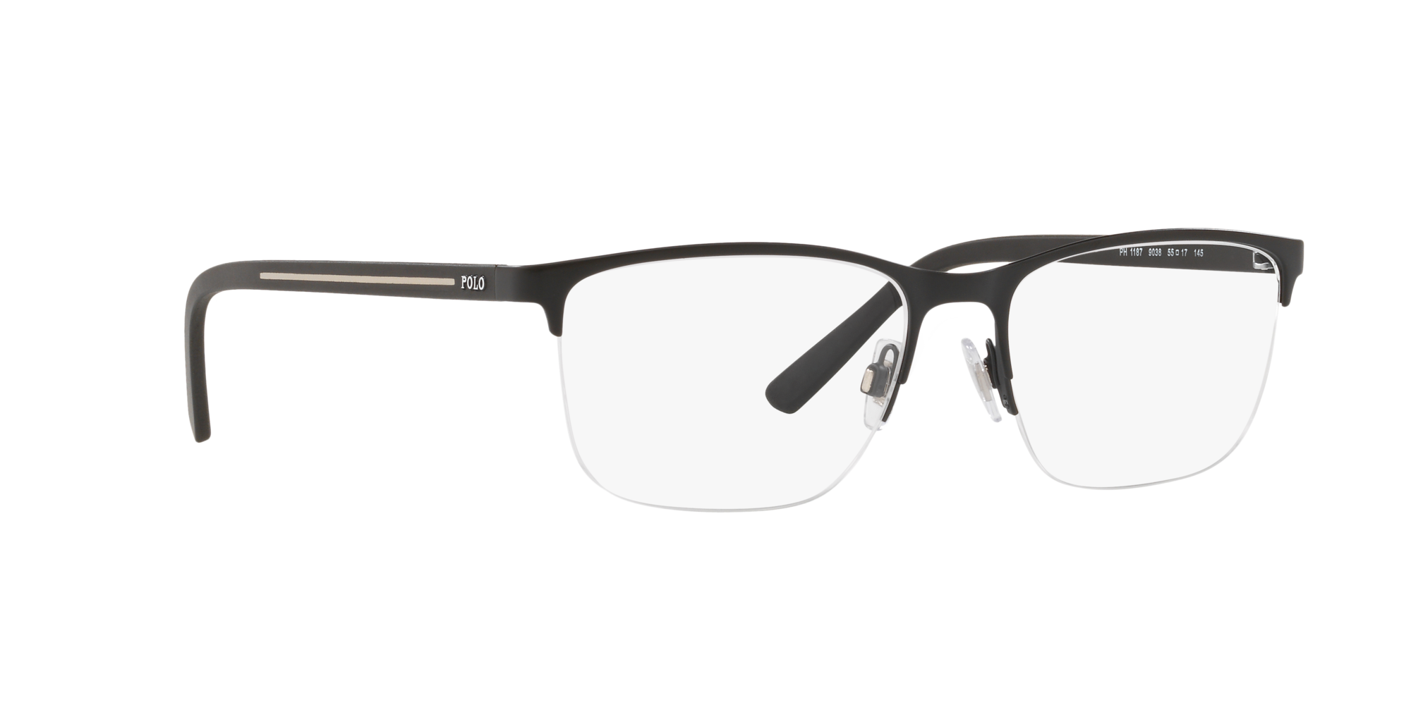 Angle_Right01 Polo Ralph Lauren PH 1187 Glasses Transparent / Black