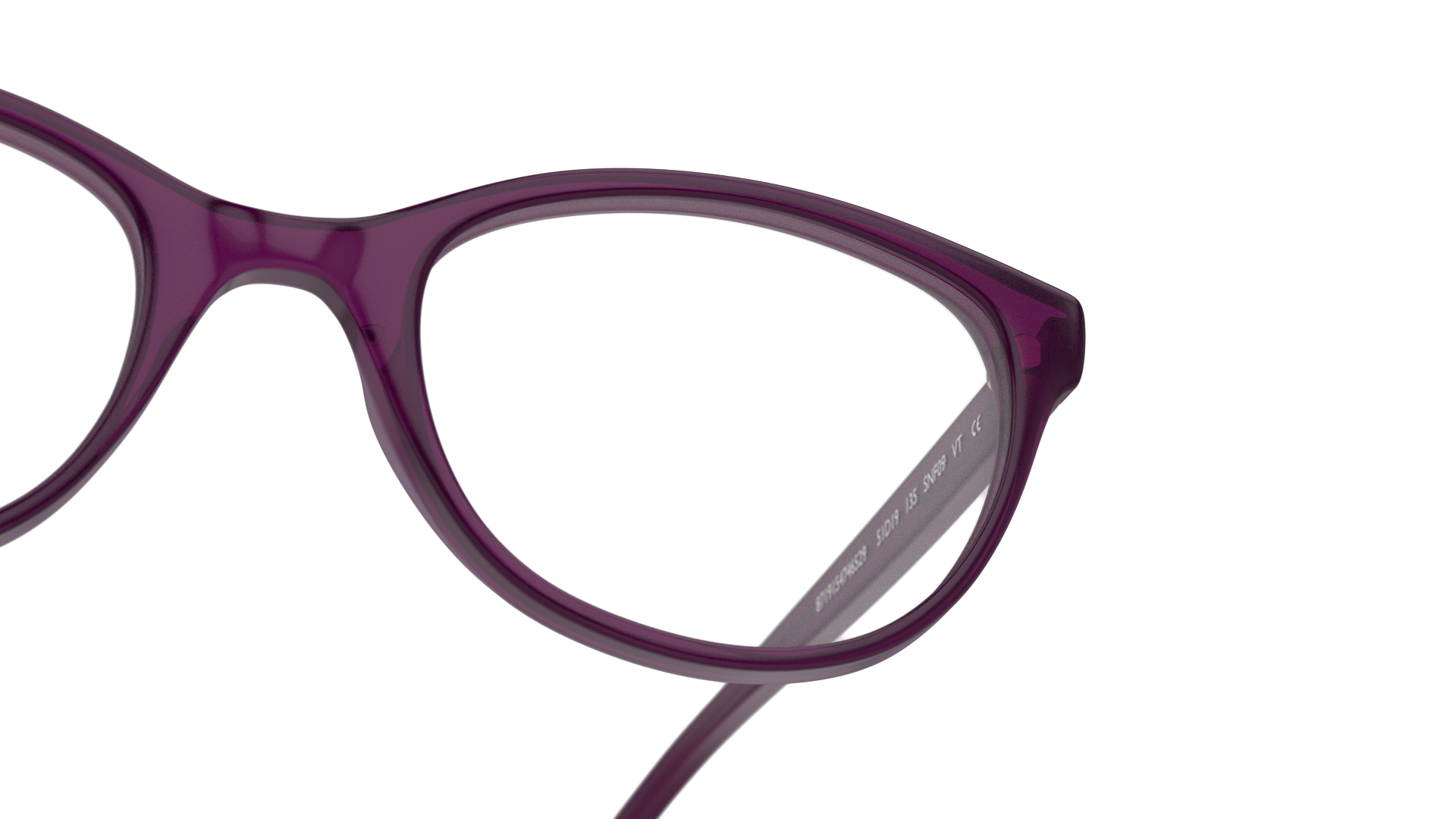 Detail01 Seen SN EF09 (VT) Glasses Transparent / Violet
