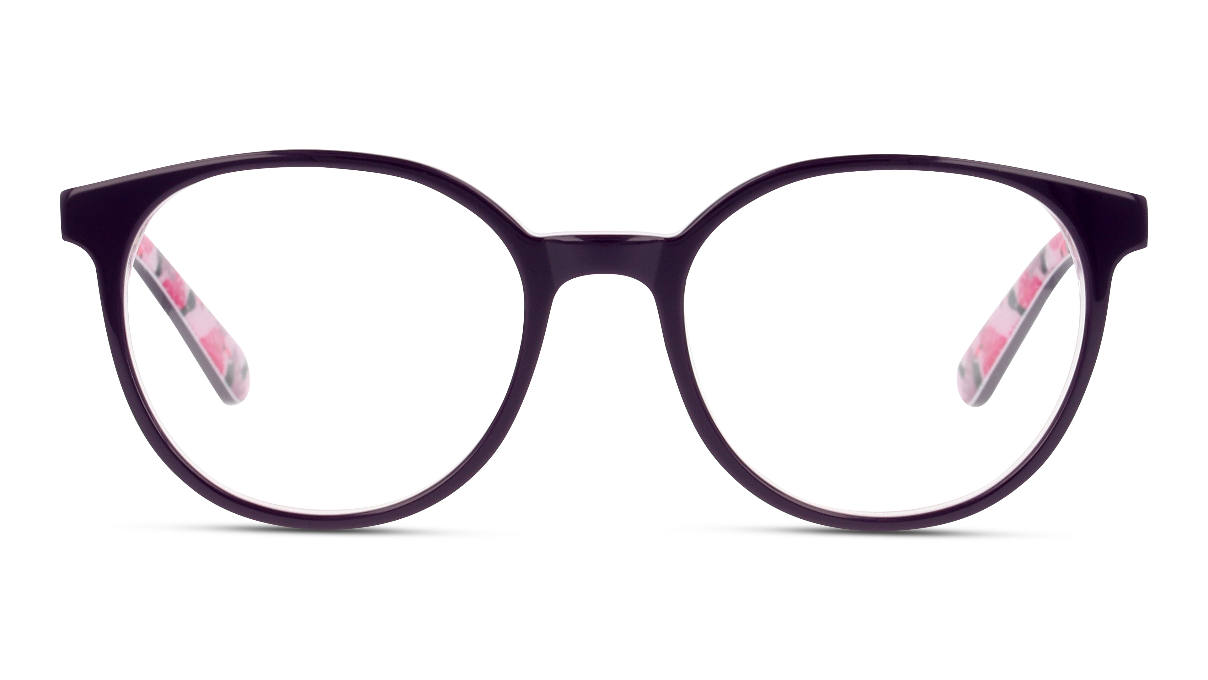 Front Unofficial Kids UNOK5036 (VV00) Children's Glasses Transparent / Violet