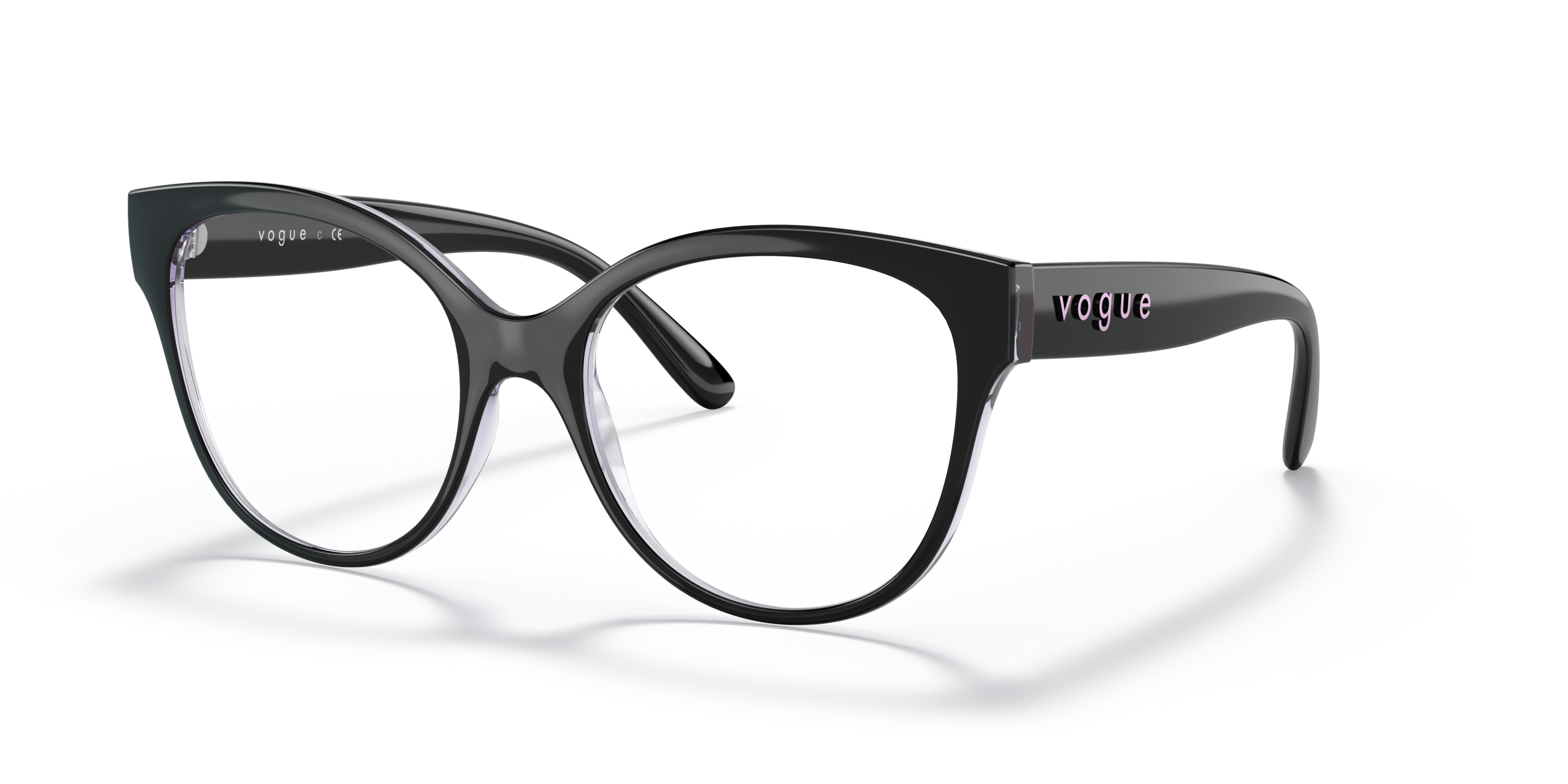 Angle_Left01 Vogue VO 5421 Glasses Transparent / Black