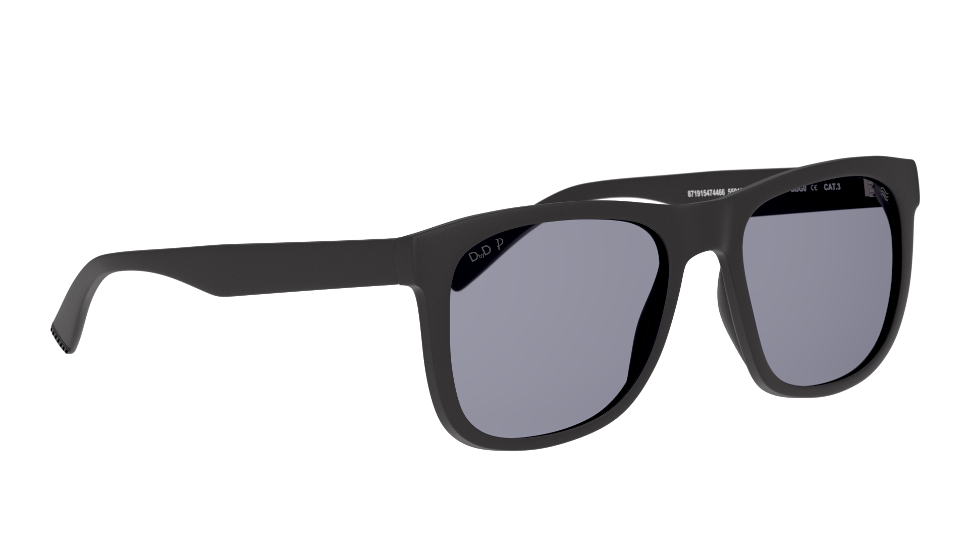 Angle_Right01 DbyD Recycled DB SM9011P Sunglasses Grey / Blue