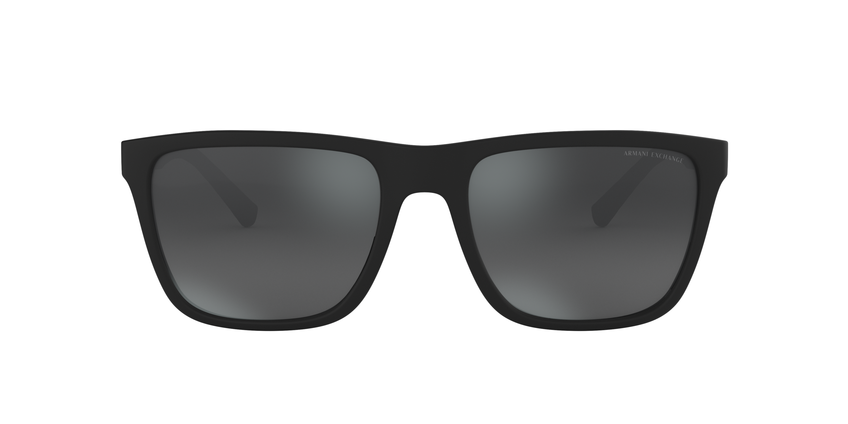 Front Armani Exchange AX 4080S Sunglasses Grey / Black