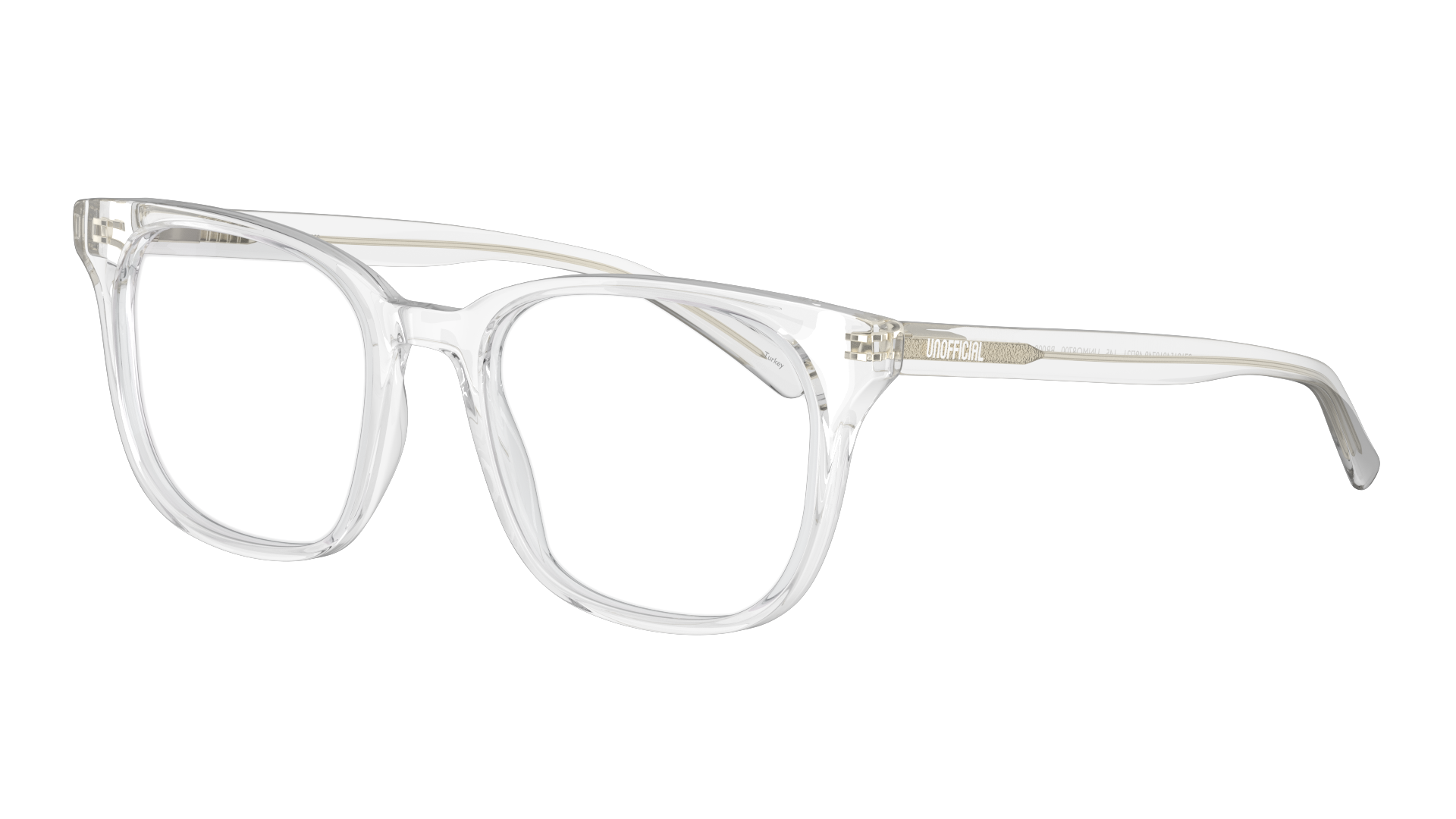 Angle_Left01 Unofficial UNOM0225 Glasses Transparent / Transparent, Clear