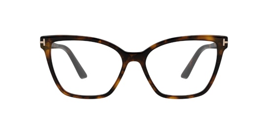 Tom Ford FT 5812-B Glasses Transparent / Havana