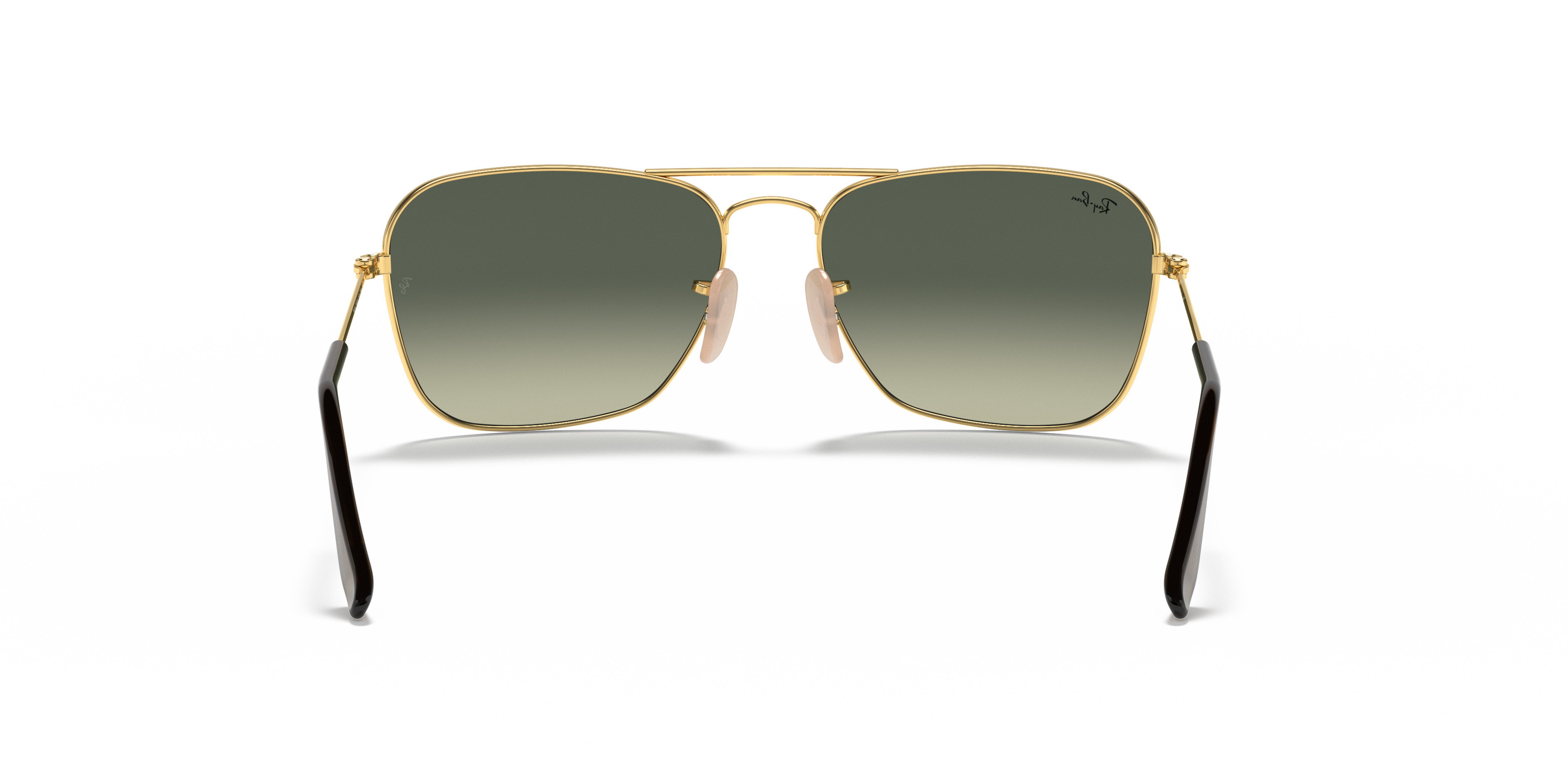 Detail02 Ray-Ban RB 3136 Sunglasses Grey / Gold