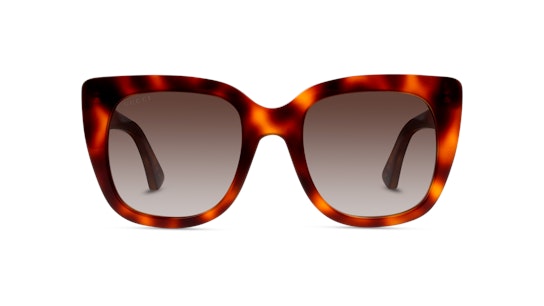 Gucci GG 0163S (002) Sunglasses Brown / Havana